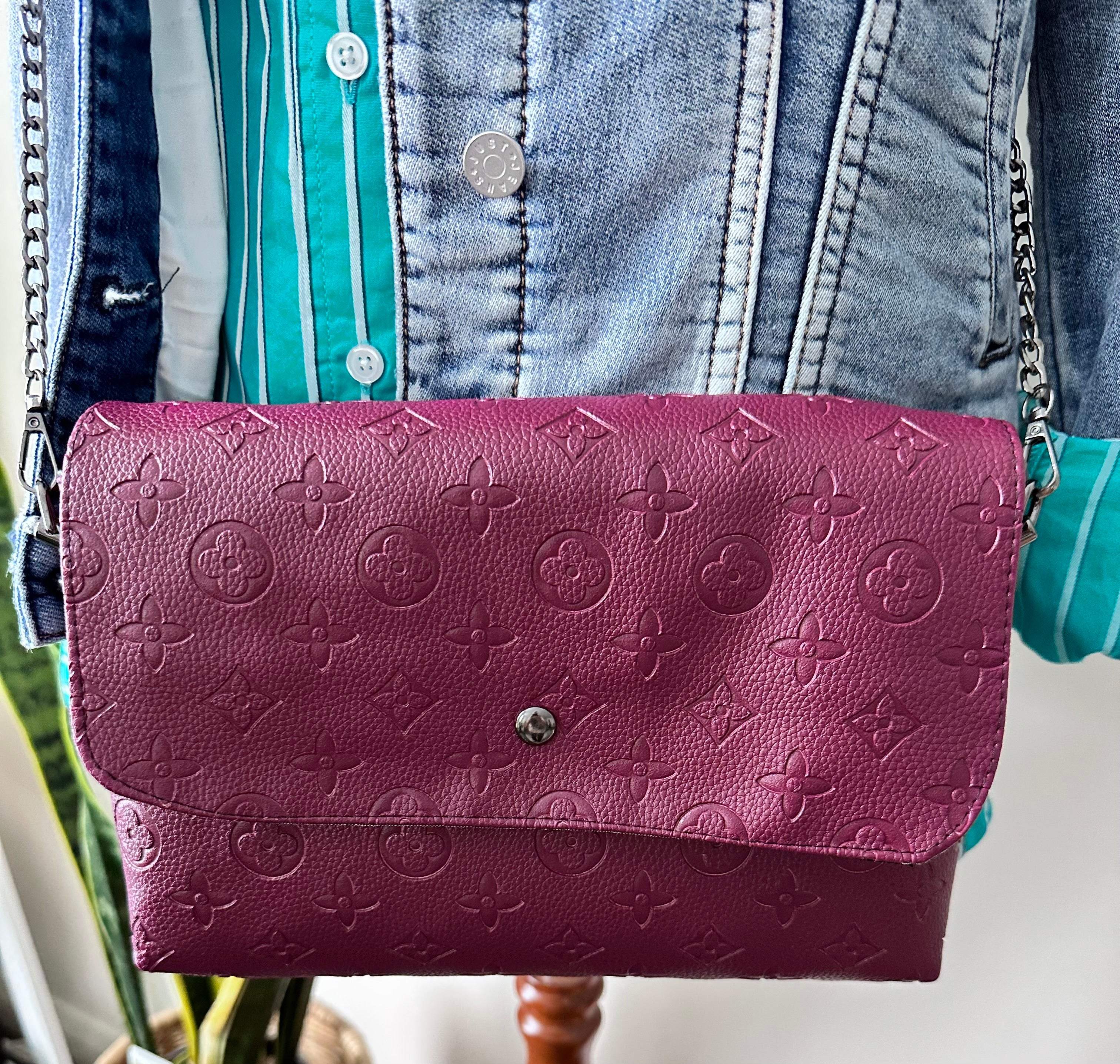 Plum Crush Crossbody Bag