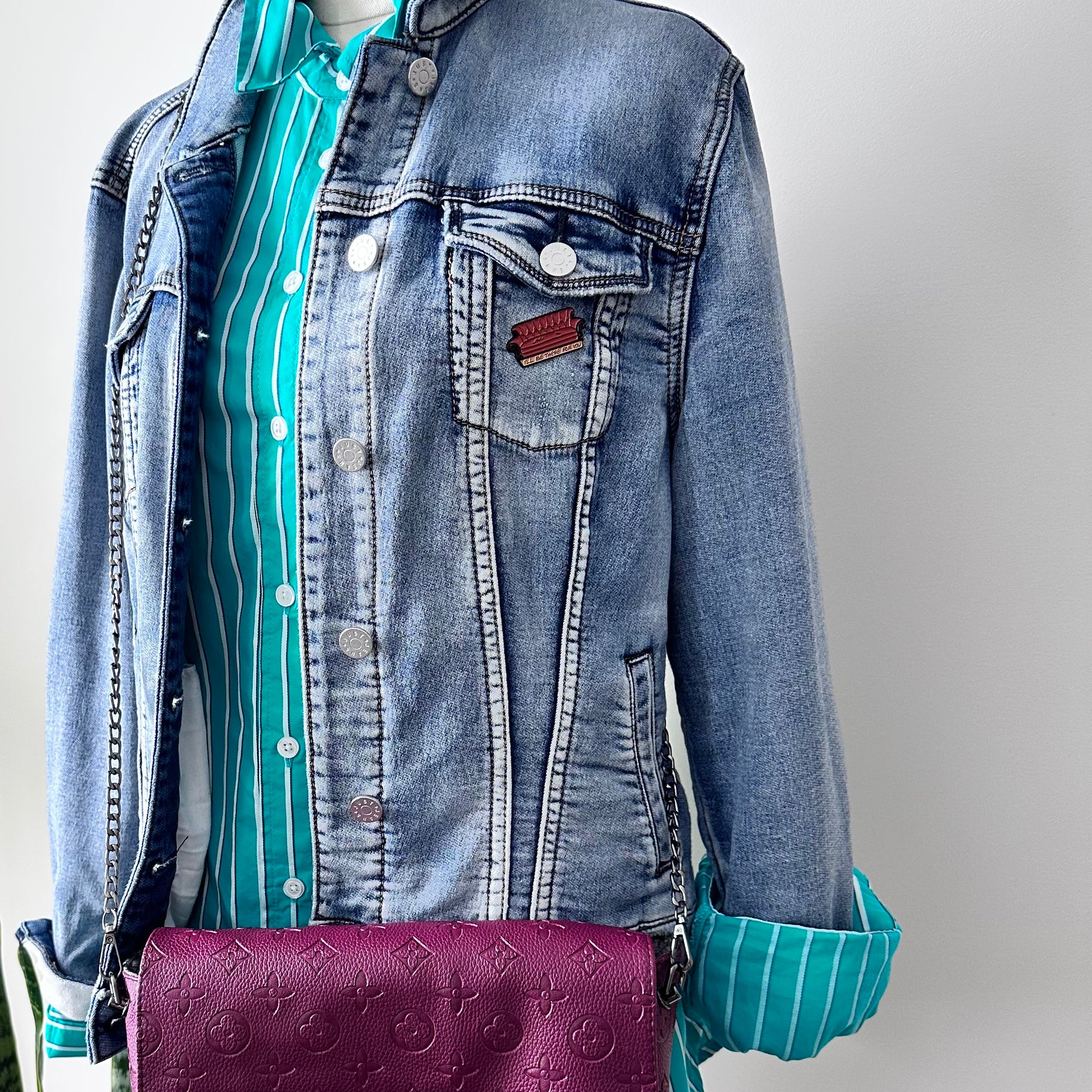 Plum Crush Crossbody Bag