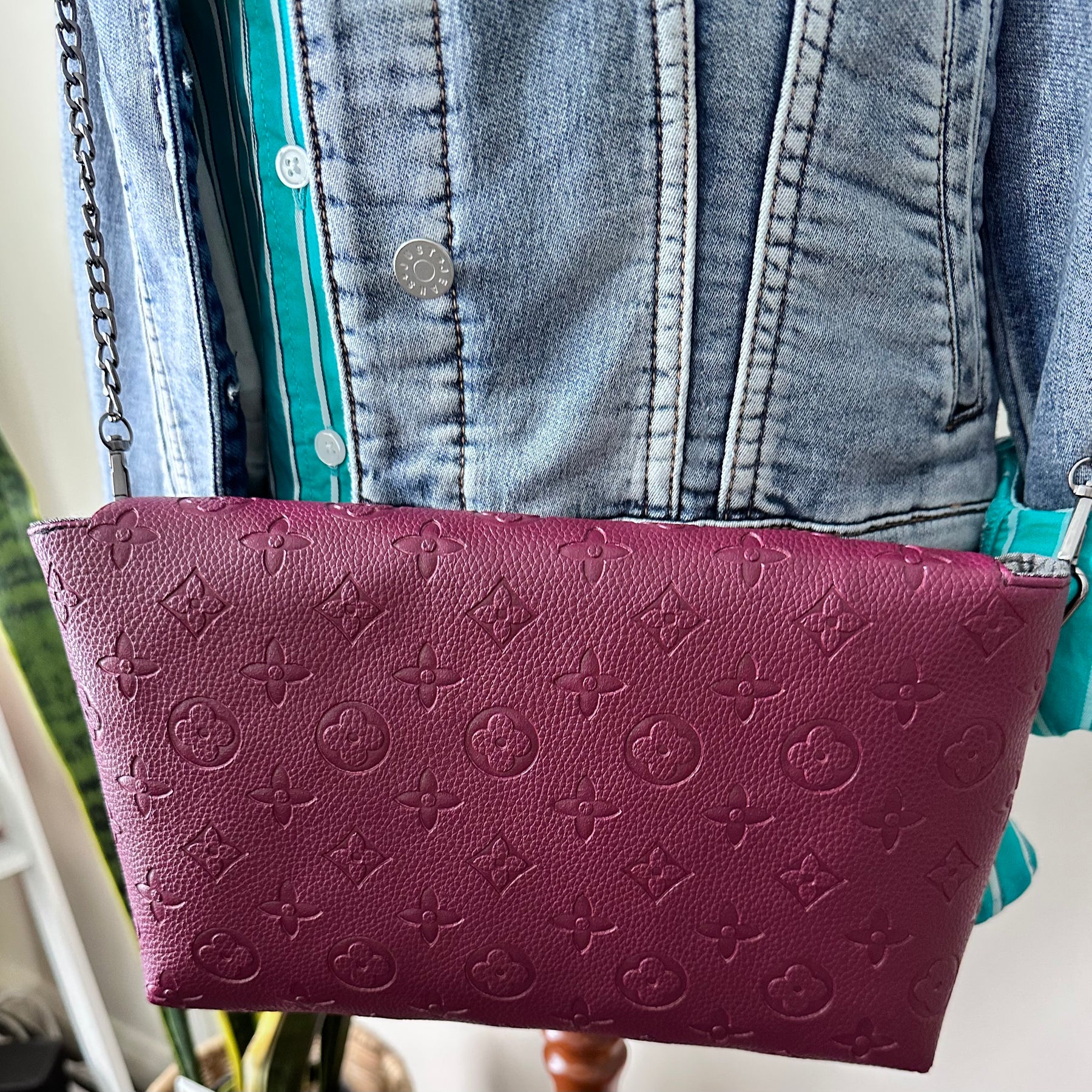 Plum Crush Crossbody Bag