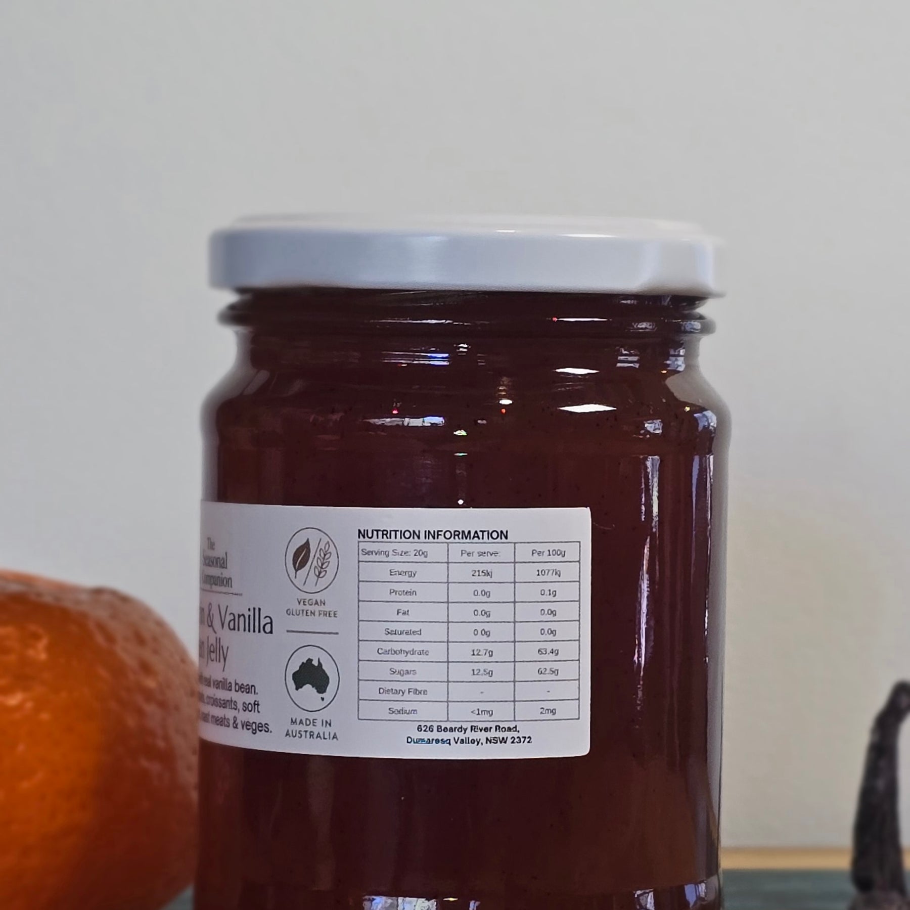 Mandarin & Vanilla Bean Jelly