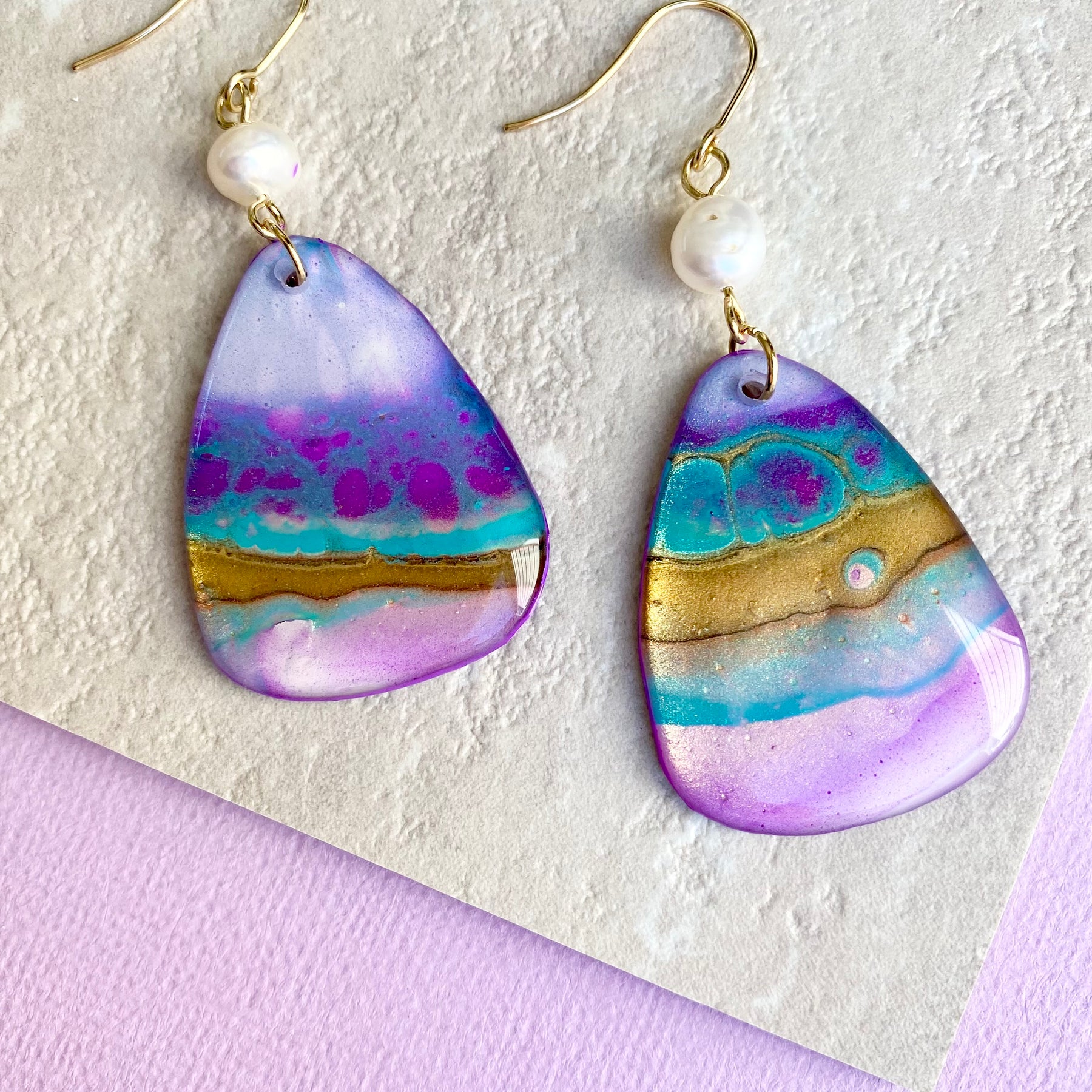 Freshwater Pearl Collection Dangle Earrings
