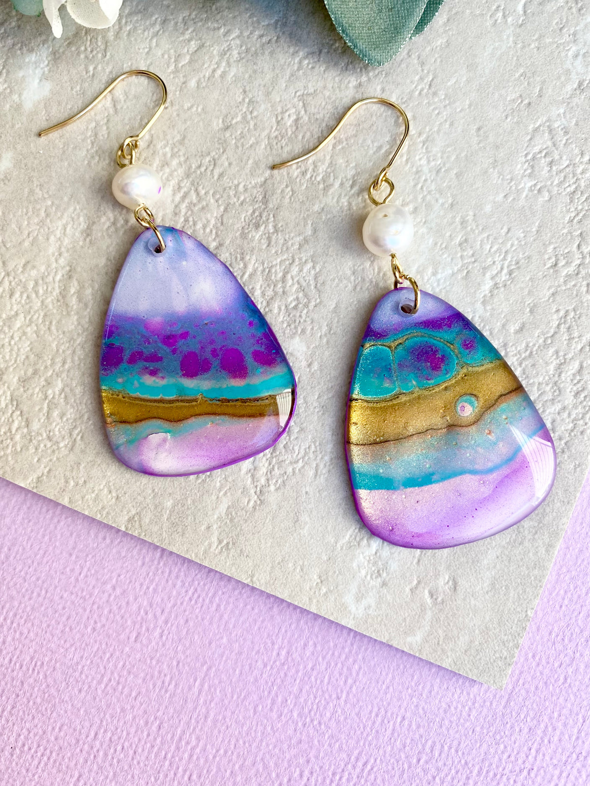 Freshwater Pearl Collection Dangle Earrings
