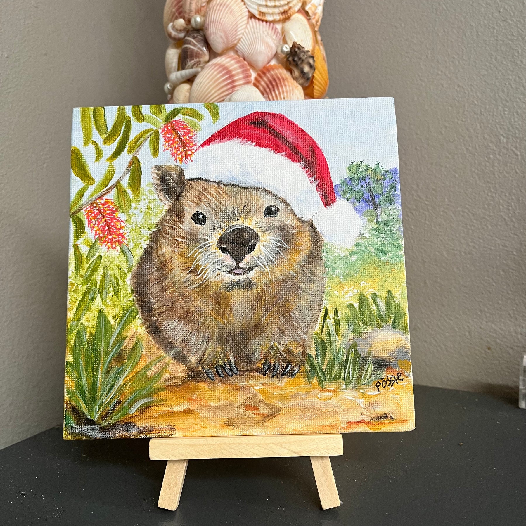 The Christmas Wombat