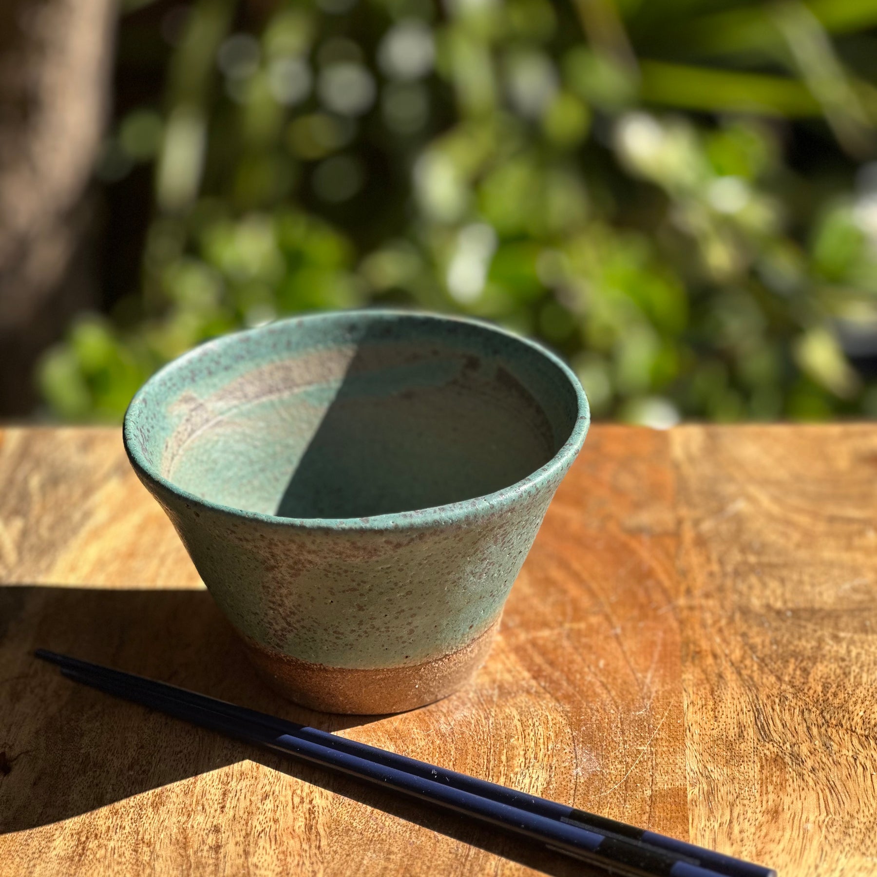 After the Storm Bowl | Dark Stoneware | Ramen Noodles