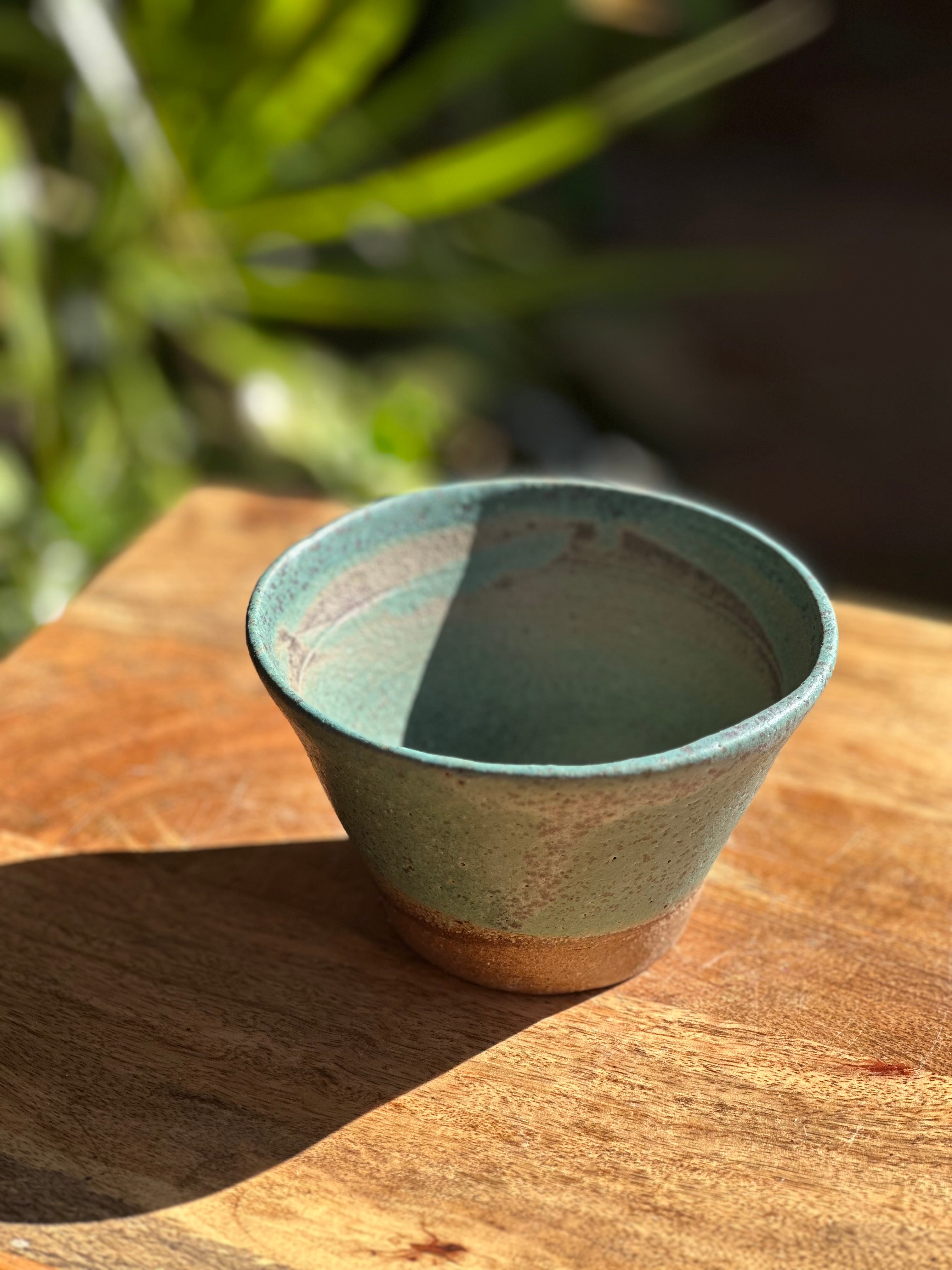 After the Storm Bowl | Dark Stoneware | Ramen Noodles