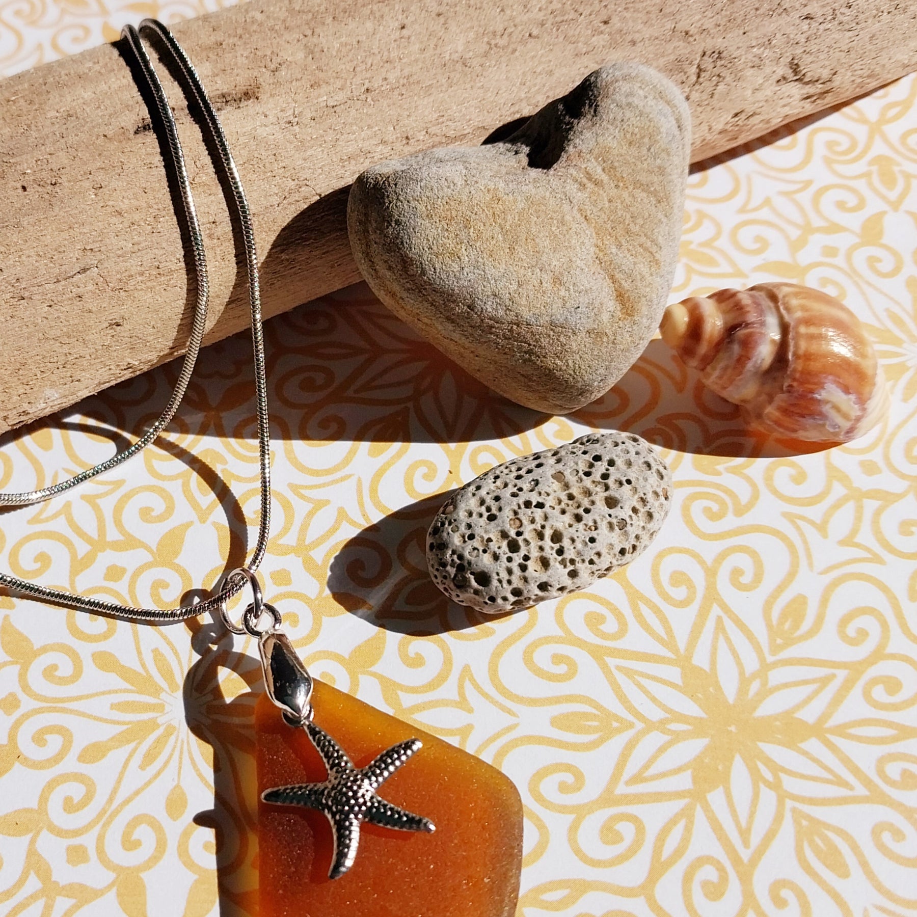 Casper Seaglass Pendant