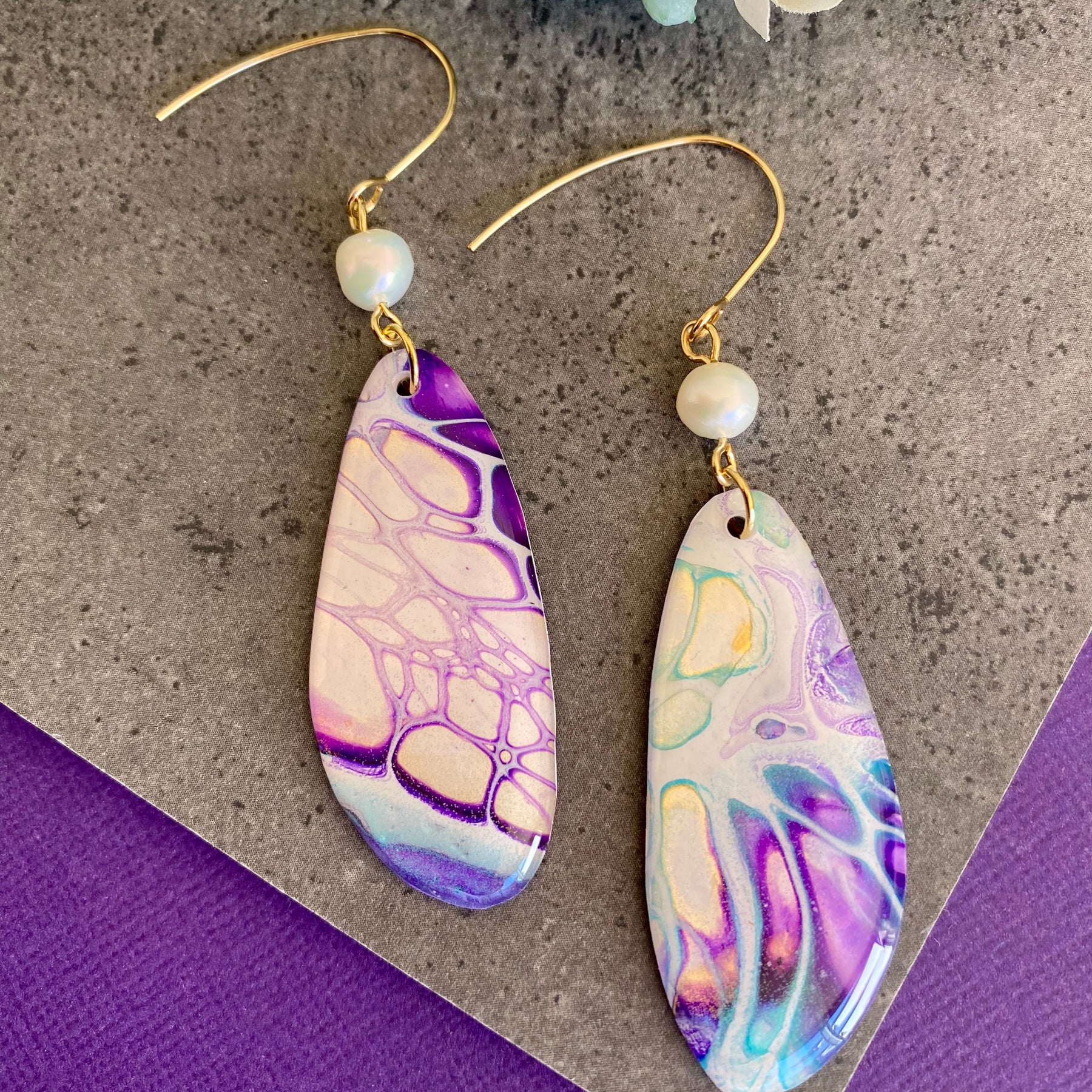 Freshwater Pearl Collection Dangle Earrings