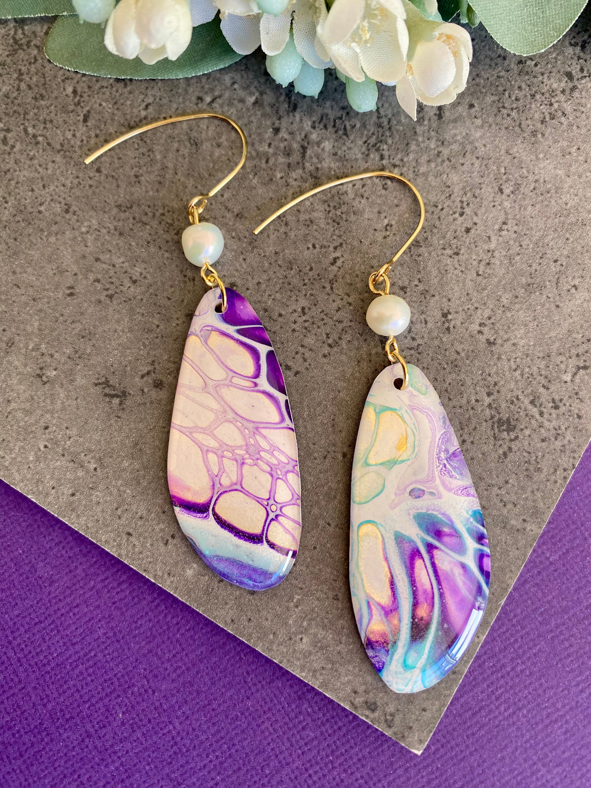 Freshwater Pearl Collection Dangle Earrings