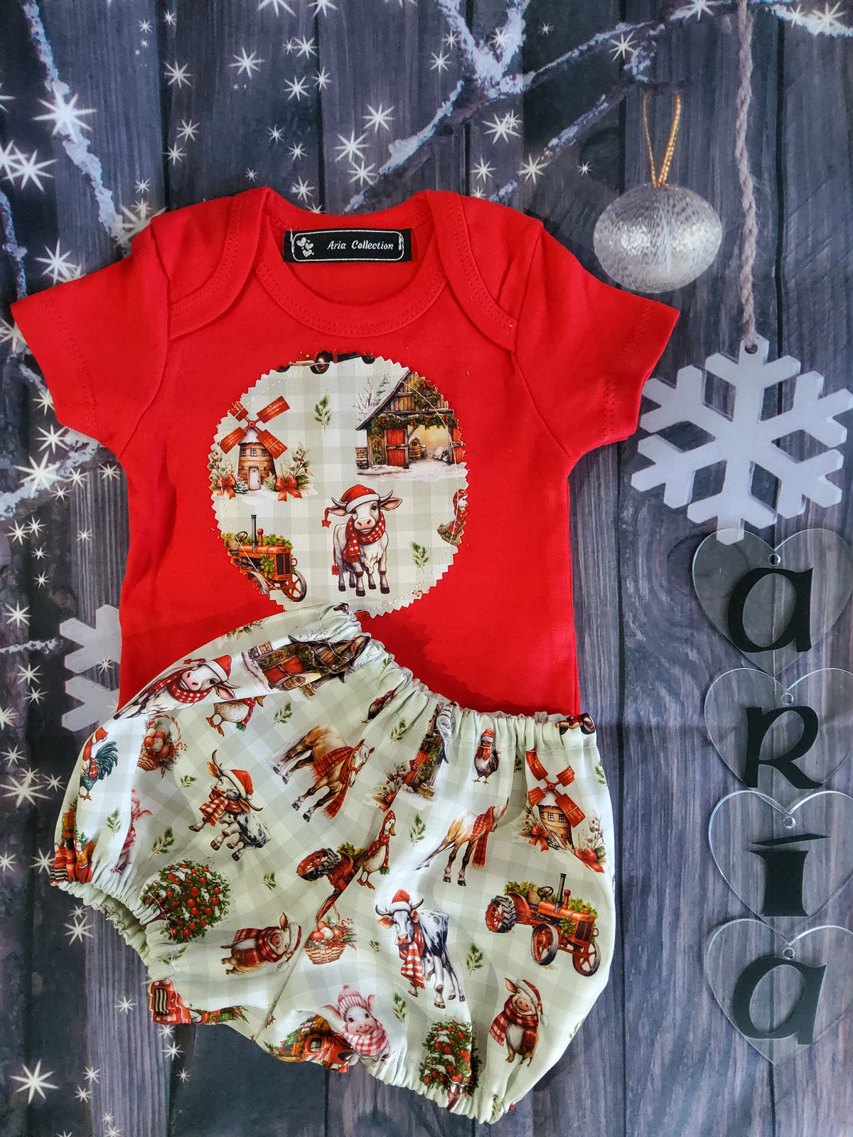Christmas Farm Set Size 000