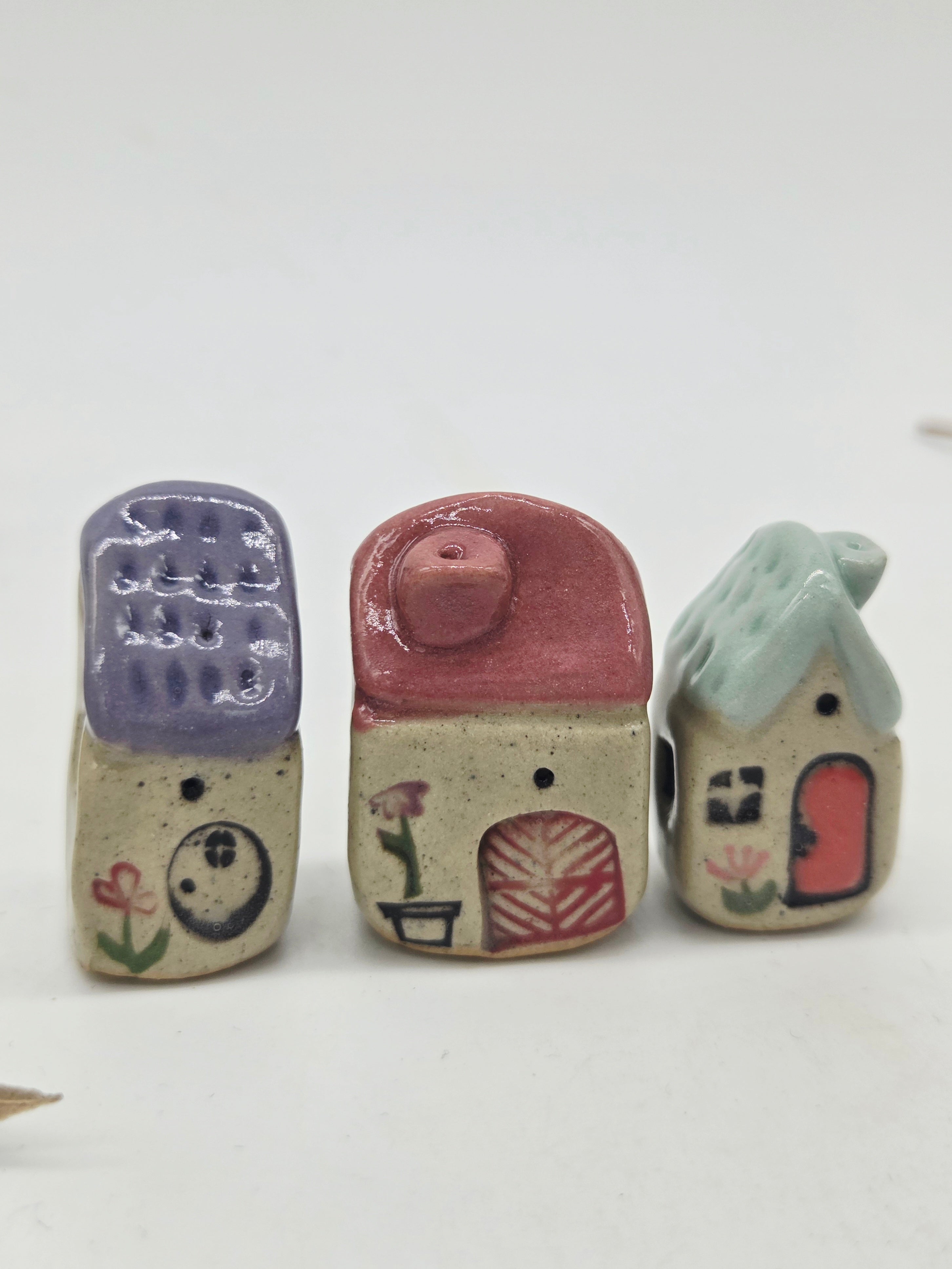 Tiny Ceramic Village - Meadow Mews