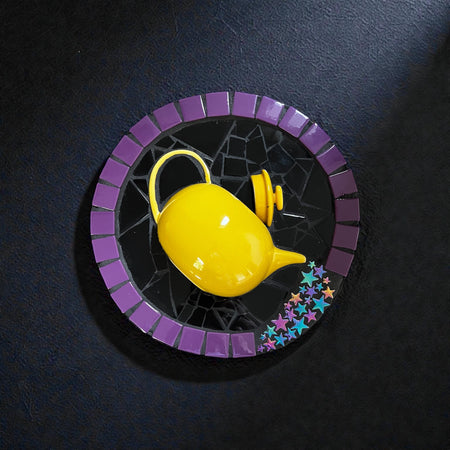 Mosaic Wall Hanging Planter.