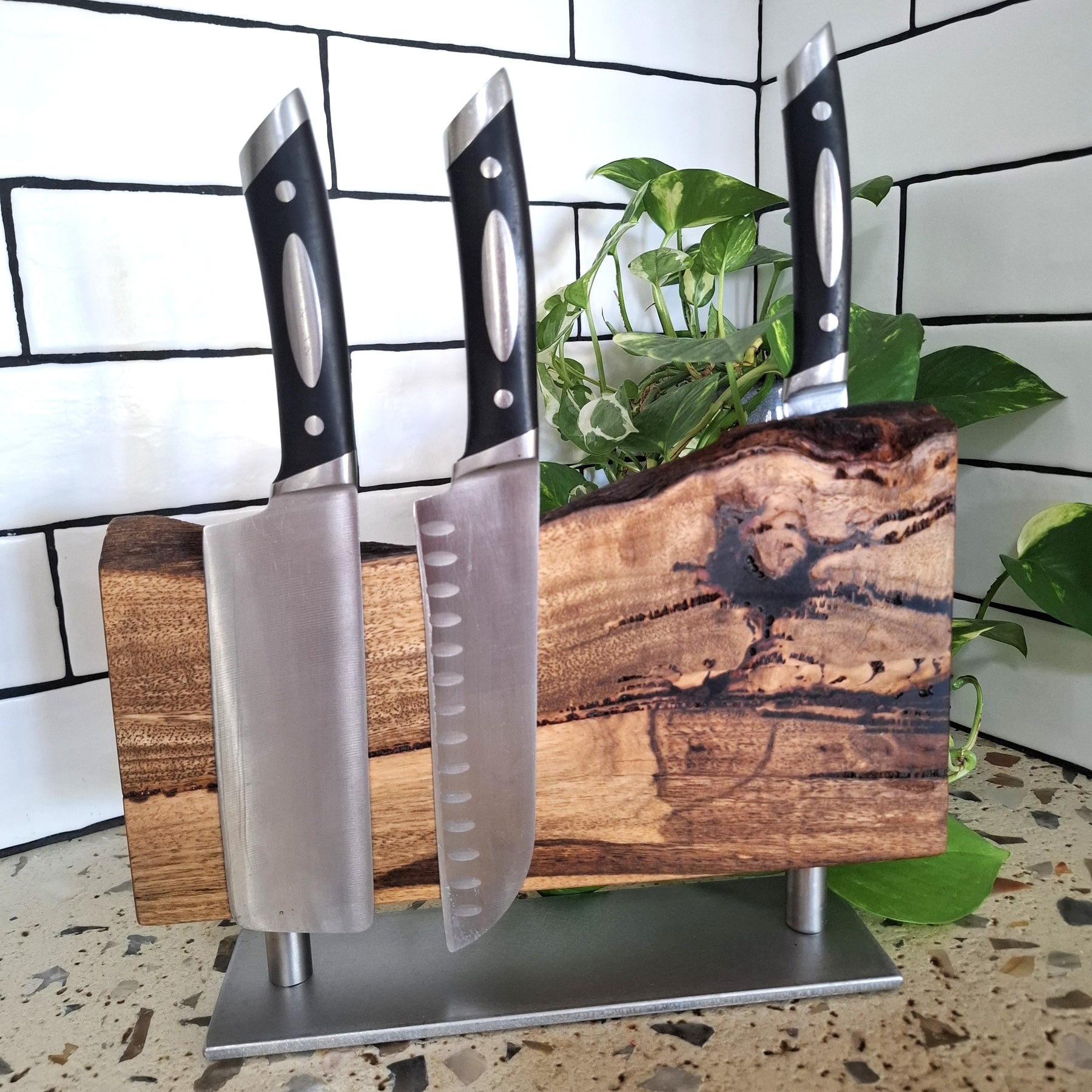 Handmade Australian Magnetic Knife Block