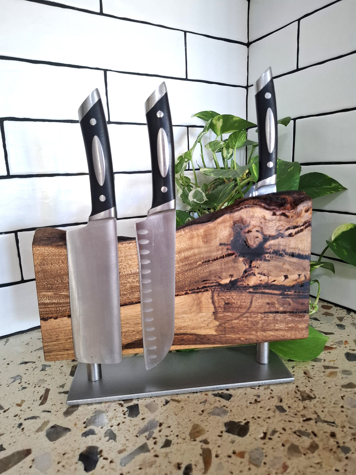 Handmade Australian Magnetic Knife Block