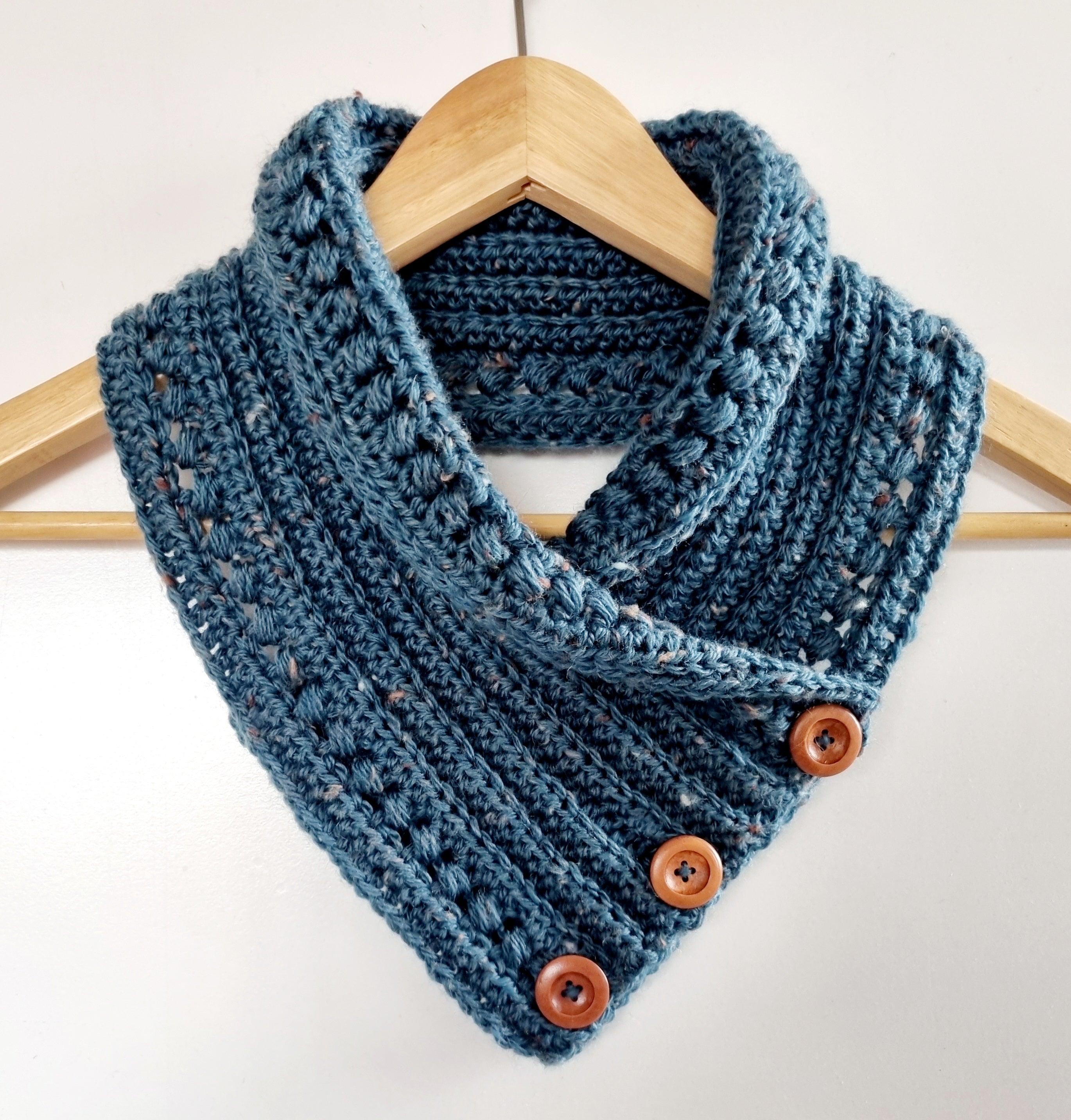 DIGITAL DOWNLOAD | Crochet Pattern | Stormy Days Cowl / Neckwarmer
