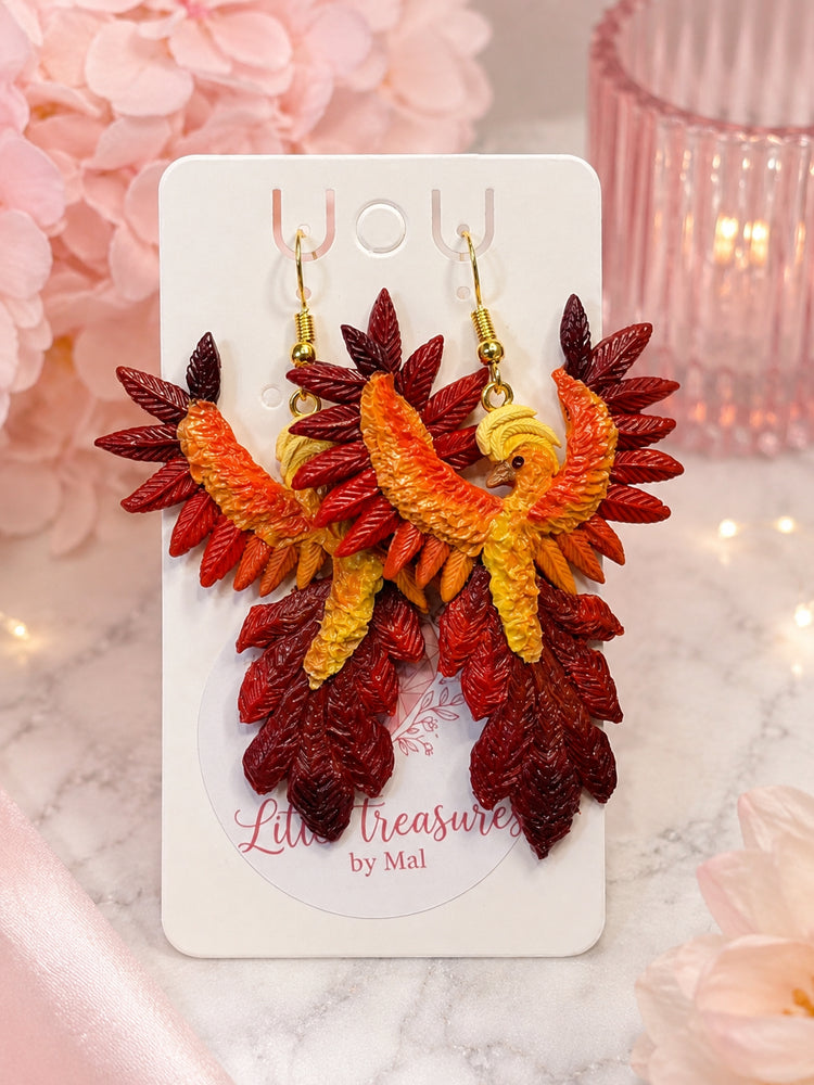 🔥 Phoenix Rising Earrings 🔥