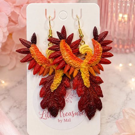 🔥 Phoenix Rising Earrings 🔥