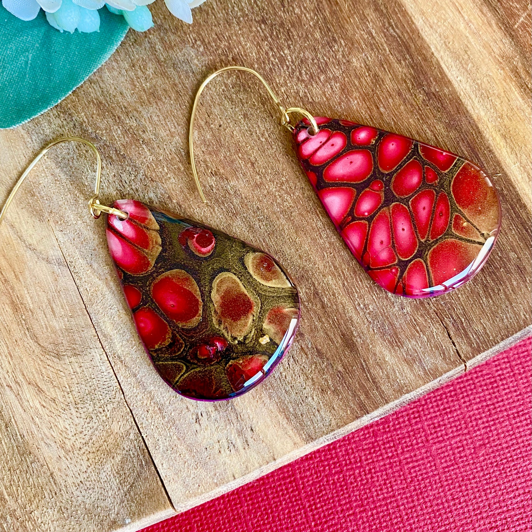 Arty Statement Dangle Earrings