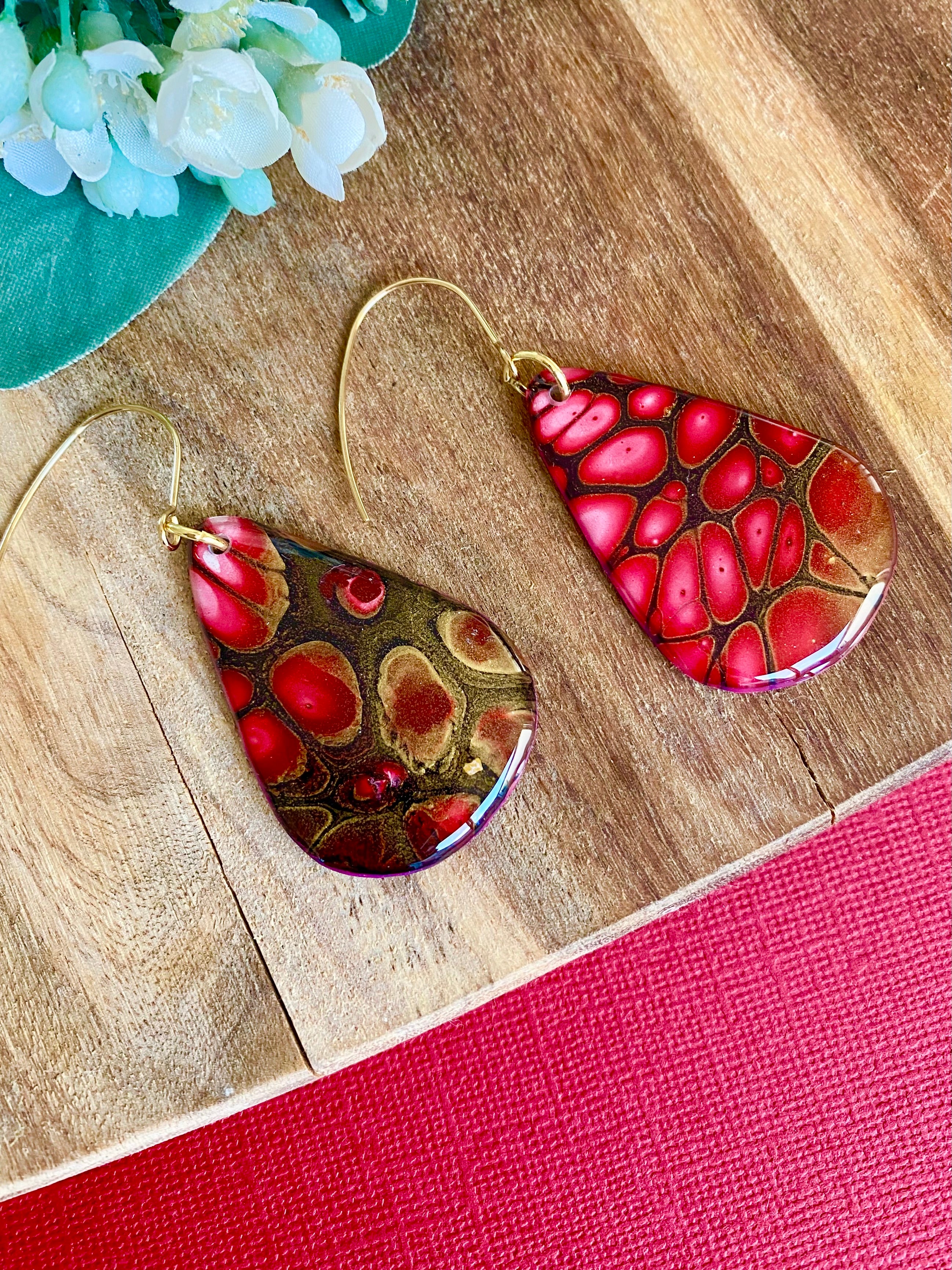 Arty Statement Dangle Earrings