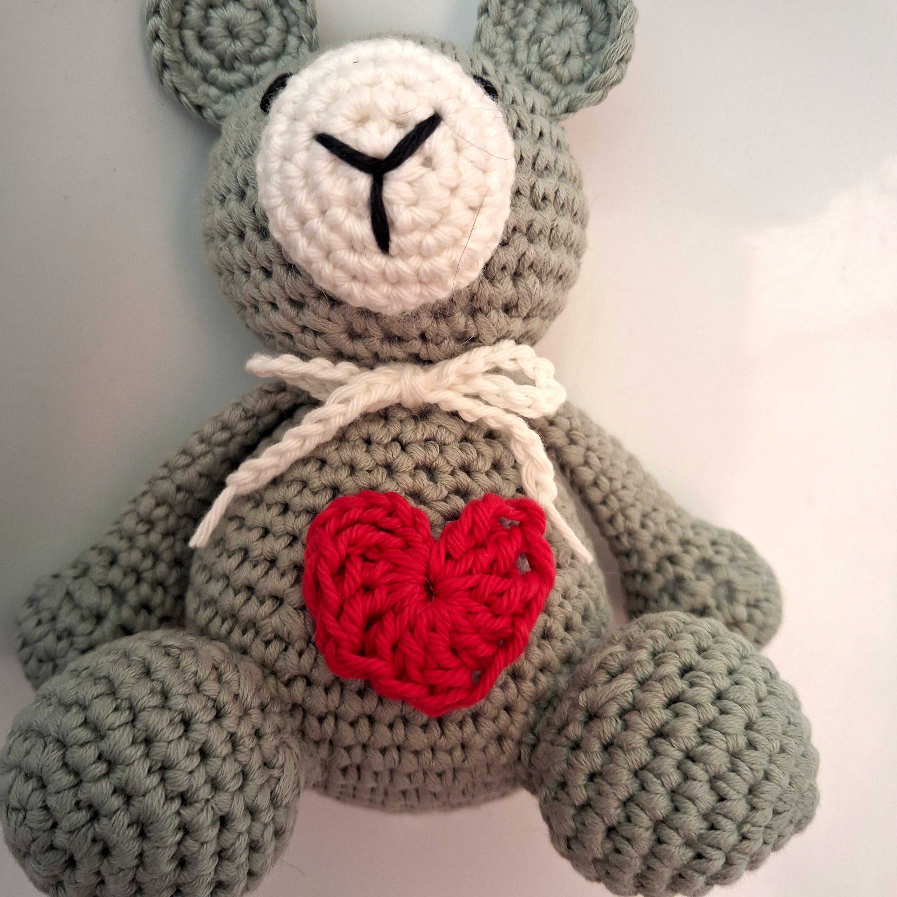 Crochet Little Bear - 100% cotton