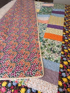 Reversible Handmade Quilted Throw Blanket: Australian Made Home Decor