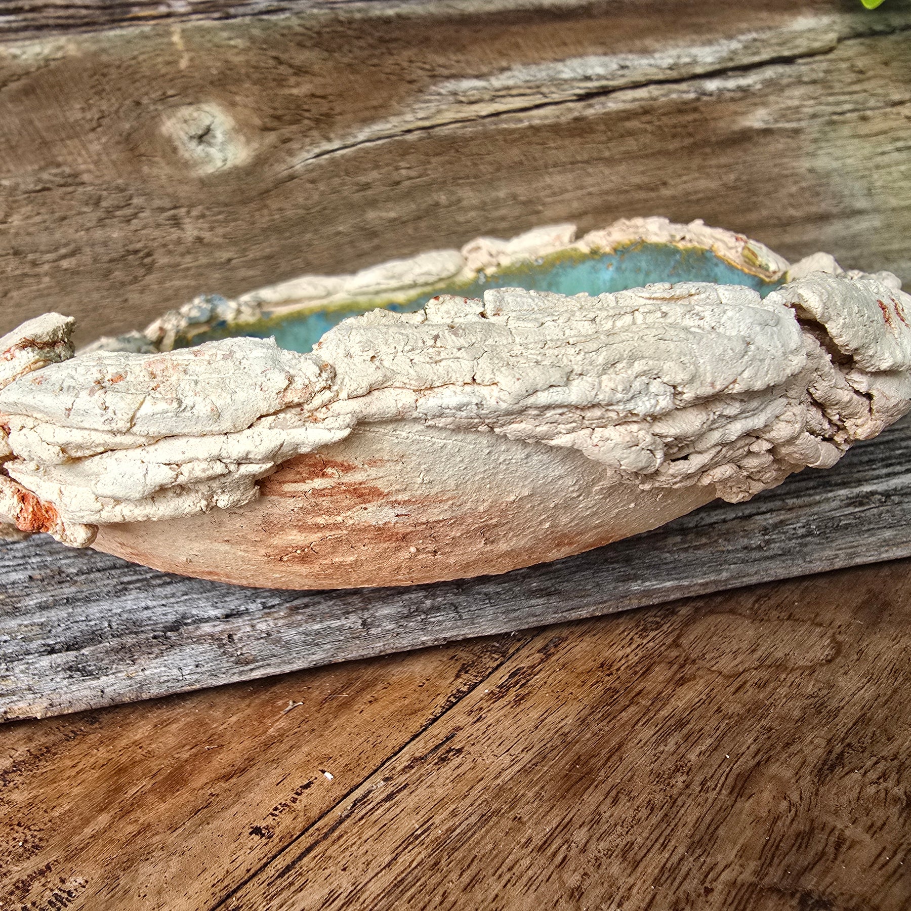 Wild clay bowl