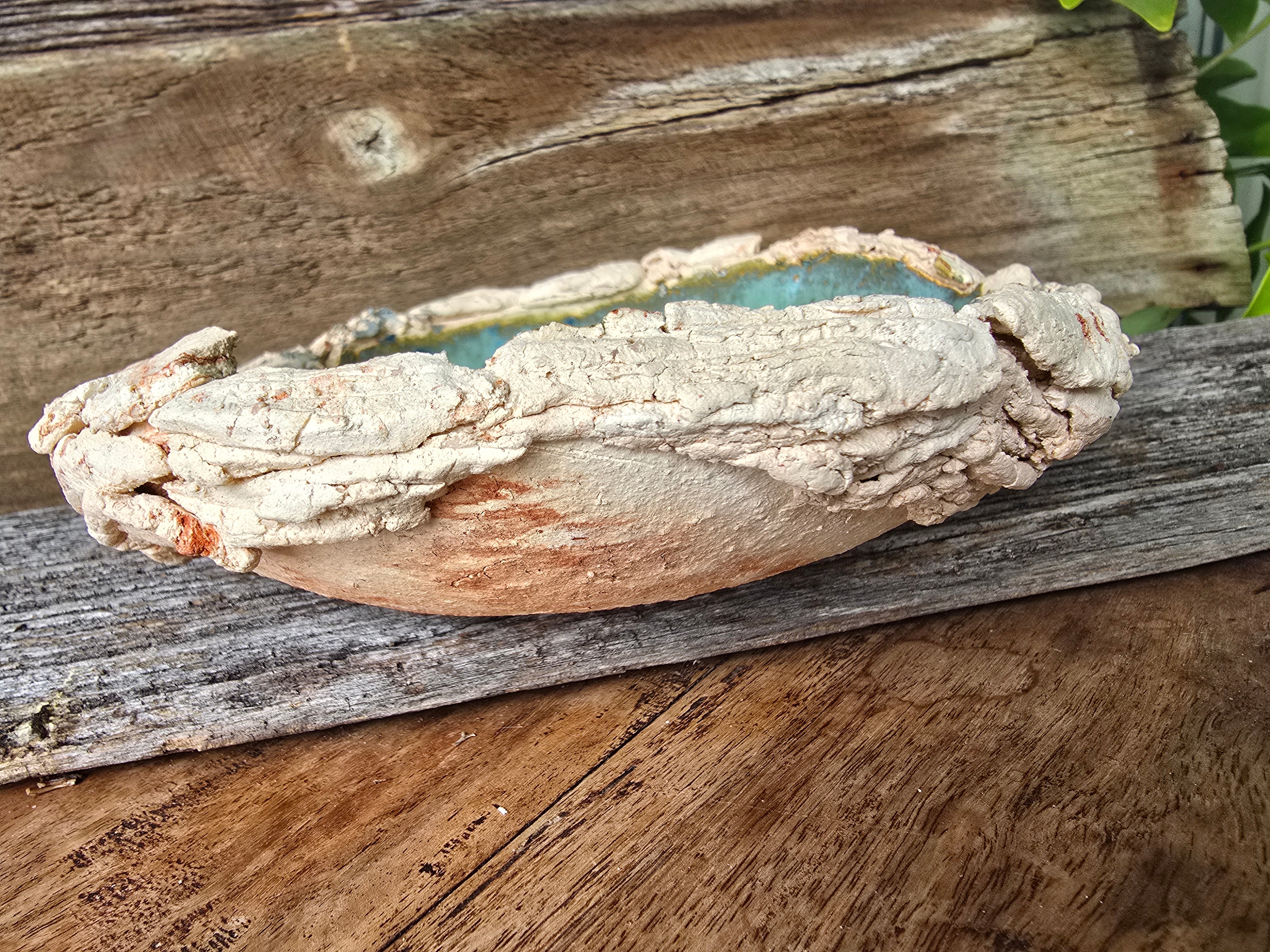 Wild clay bowl
