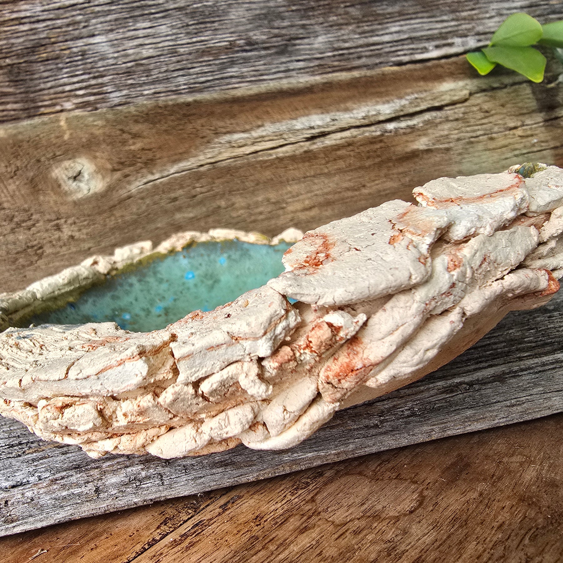 Wild clay bowl