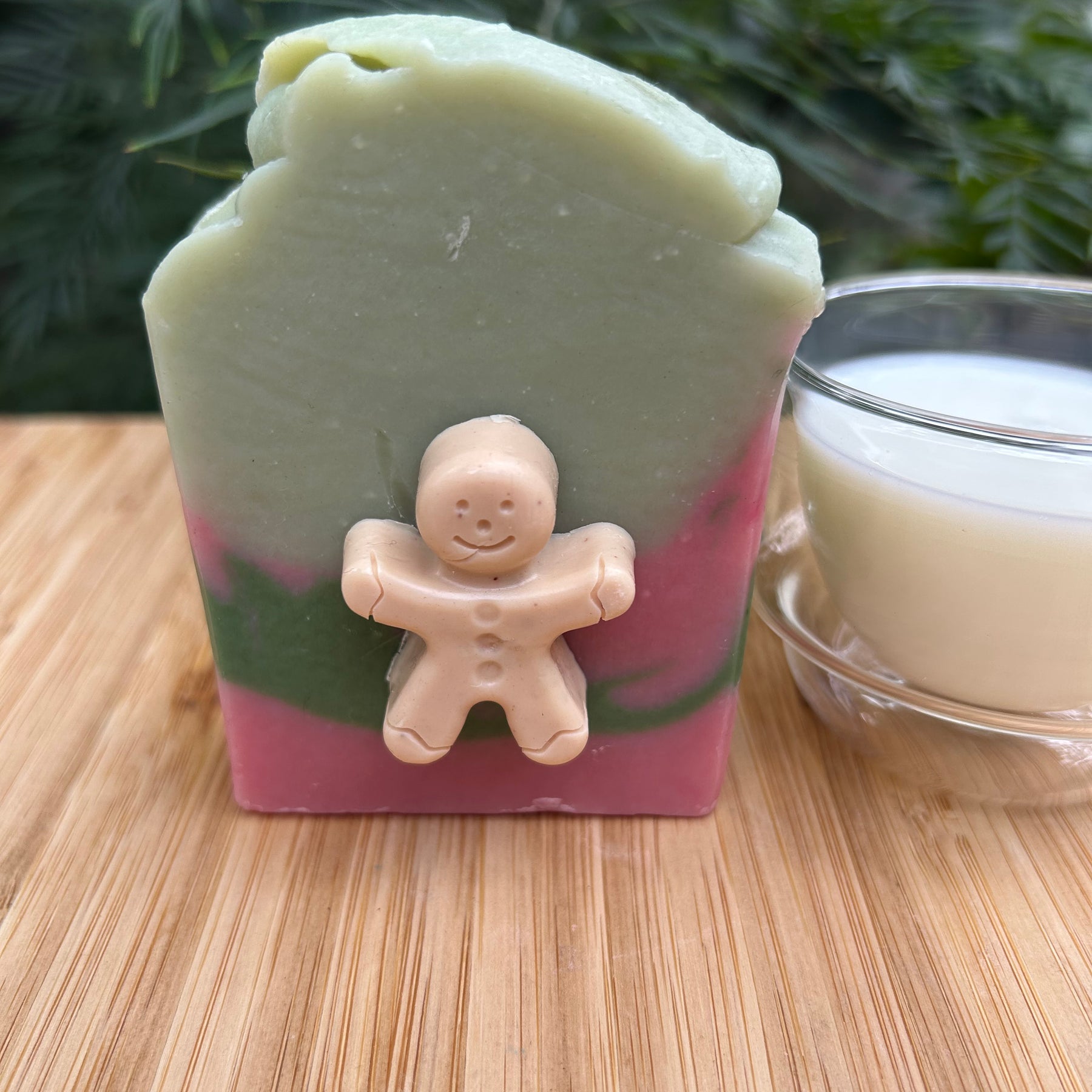 Handmade Yuzu Gingerbread Man Soap | Limited Edition Christmas Bar