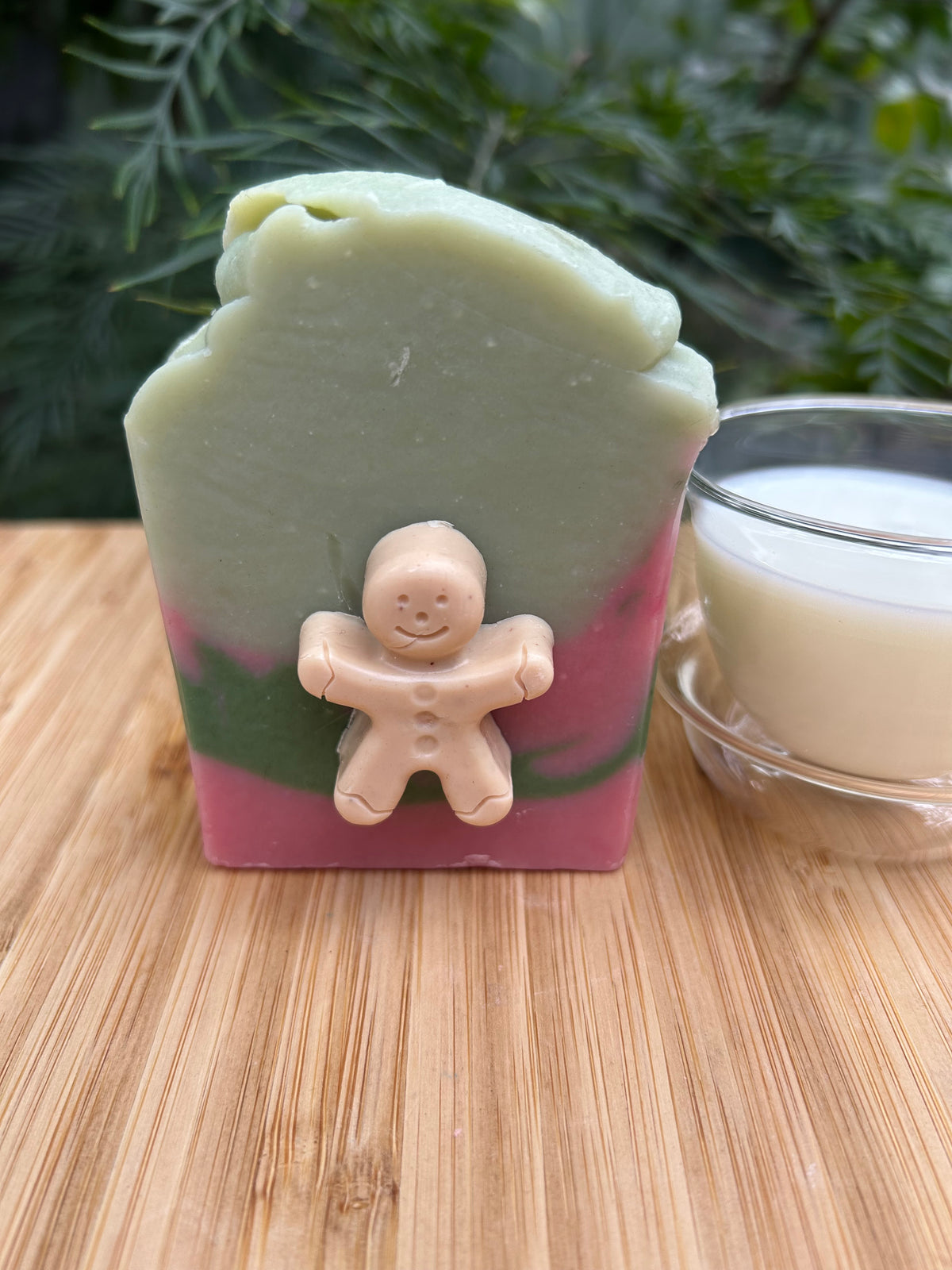 Handmade Yuzu Gingerbread Man Soap | Limited Edition Christmas Bar
