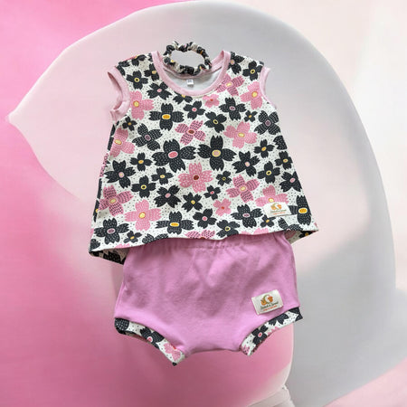 Floral Sprinkle Top and Bummies