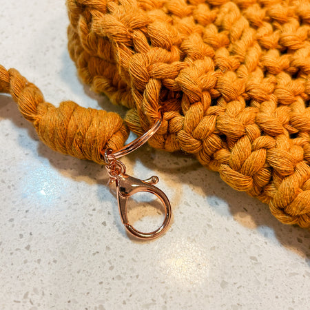 Retro Macrame Shoulder Bag