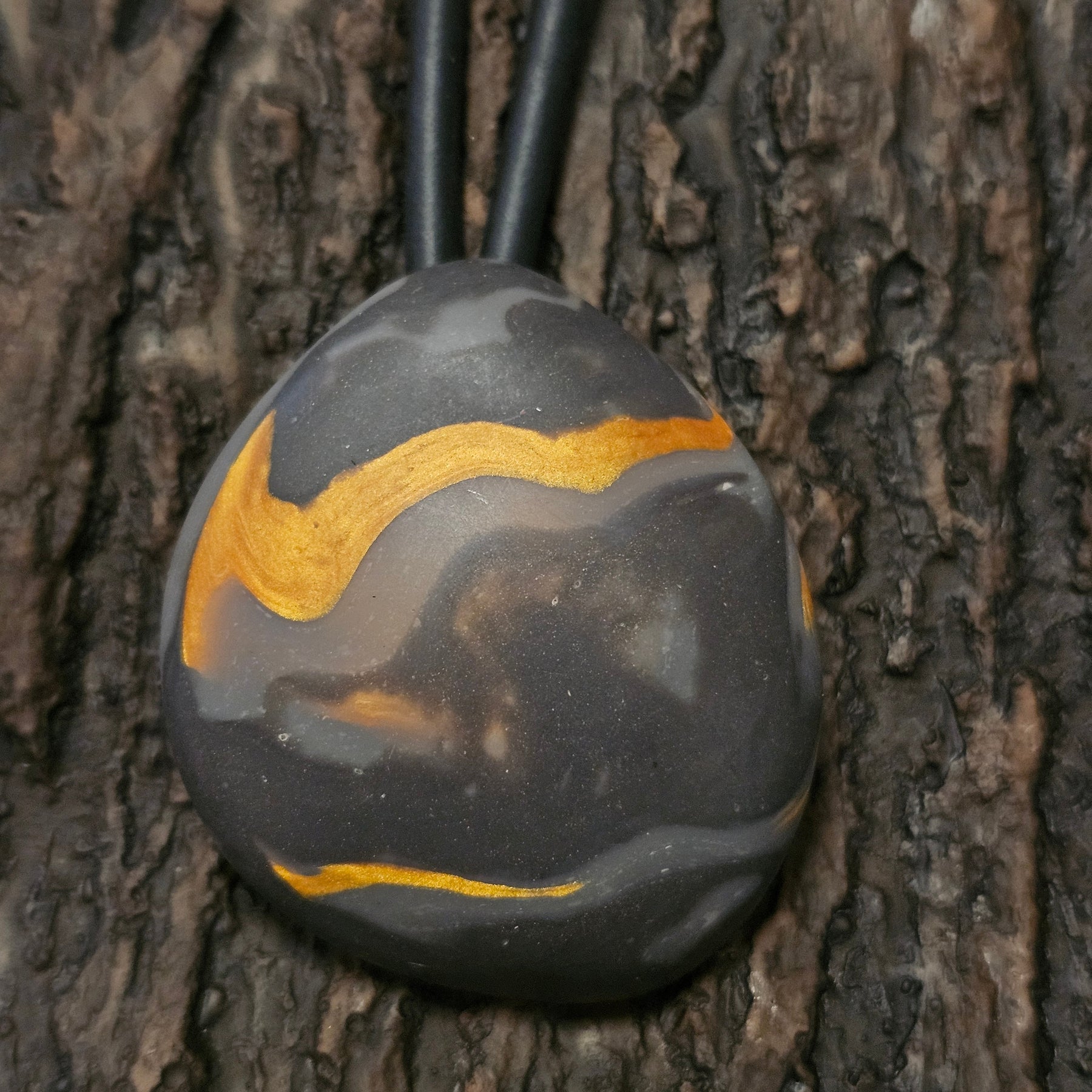 AFTERGLOW - POLYMER CLAY PENDANT