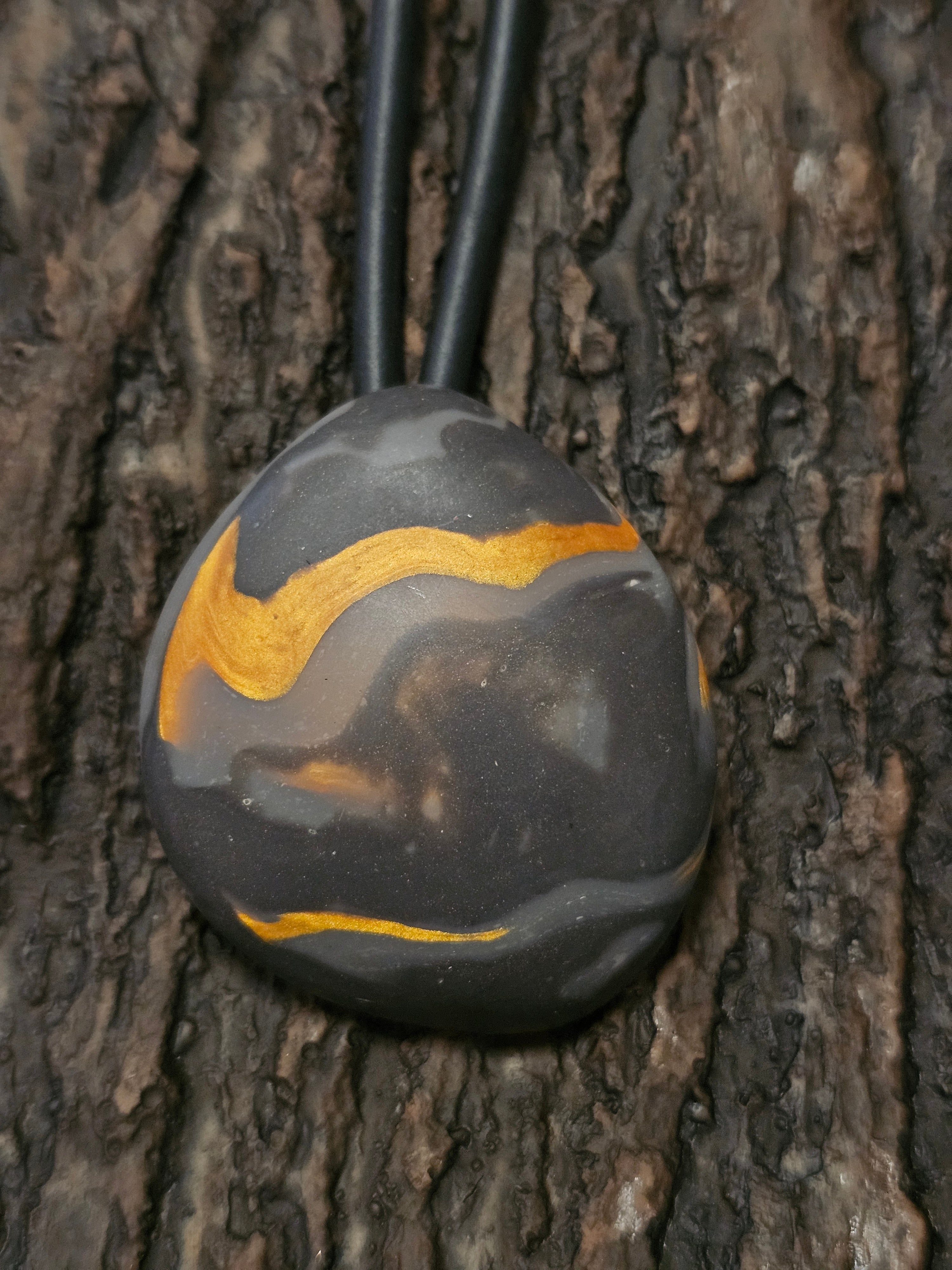 AFTERGLOW - POLYMER CLAY PENDANT