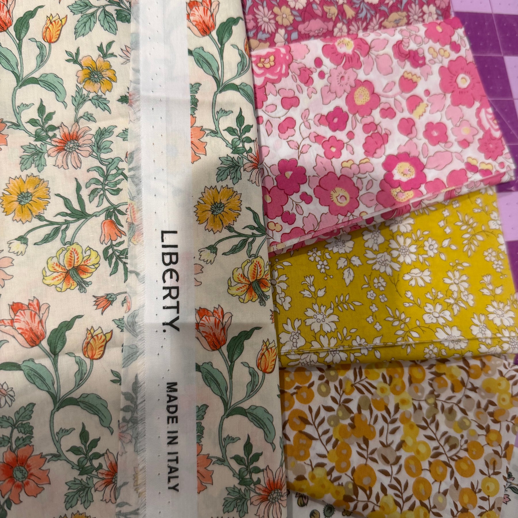 FLORAL TOTE BAG - featuring gorgeous Liberty fabrics