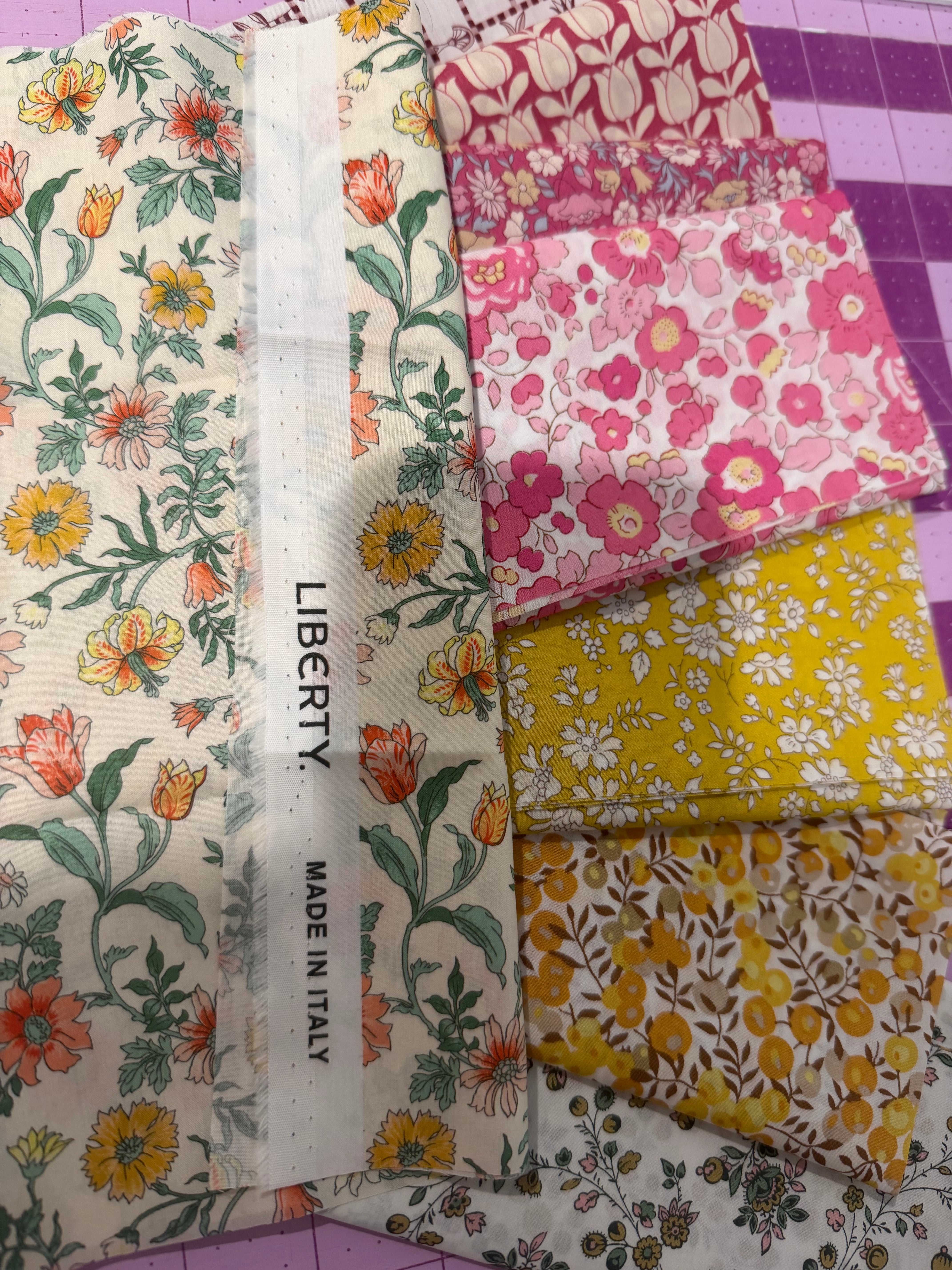 FLORAL TOTE BAG - featuring gorgeous Liberty fabrics