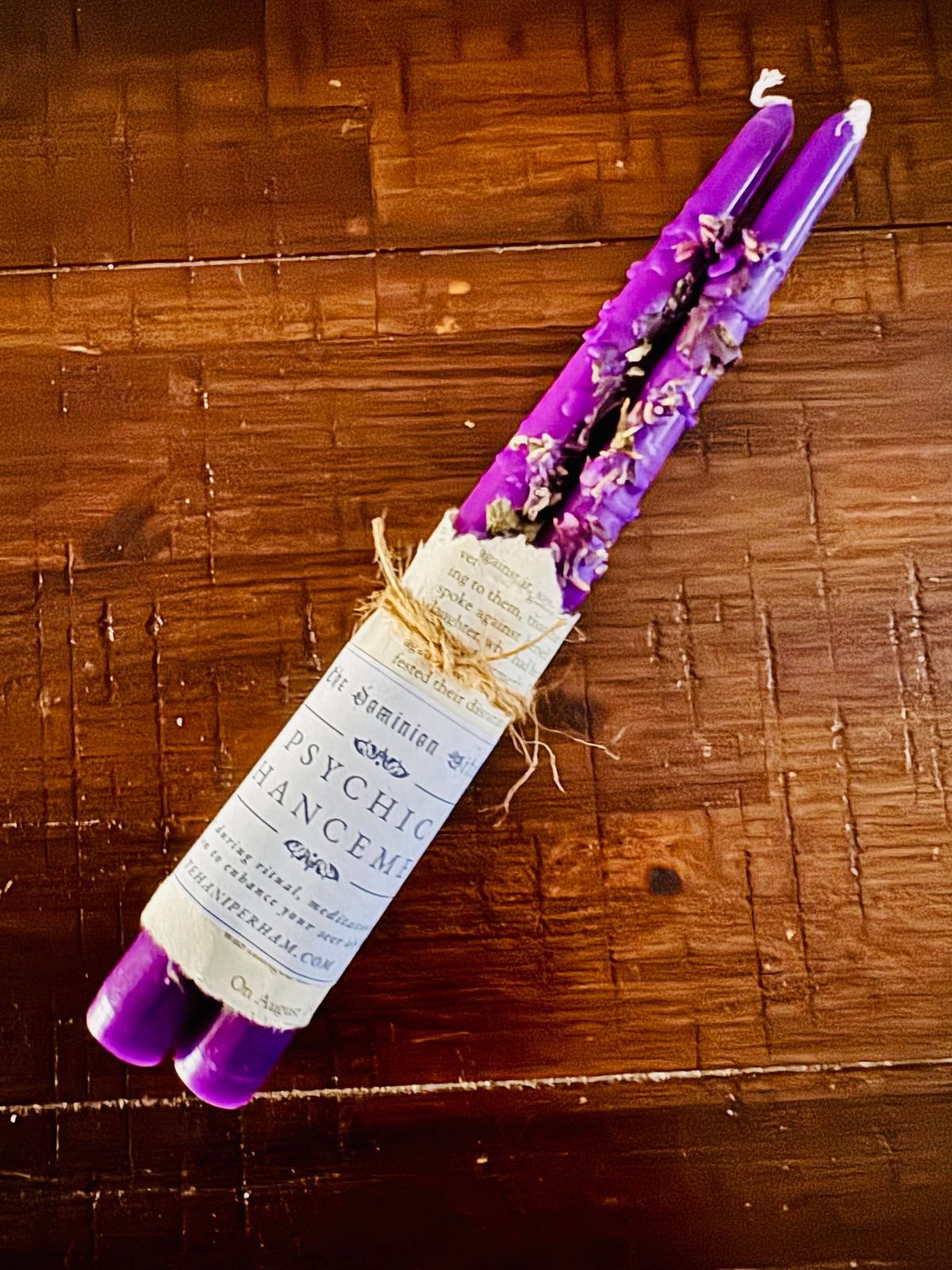 Dressed Taper Candles