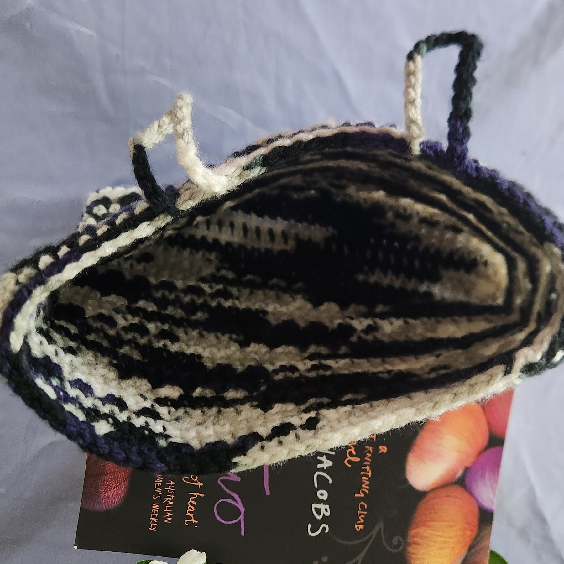 Crocheted Book Cover