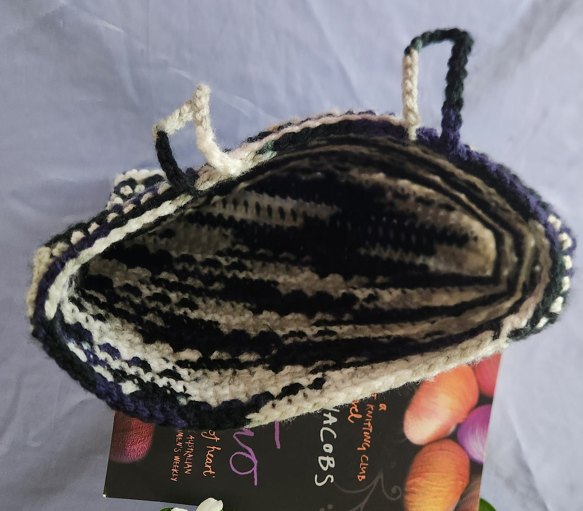 Crocheted Book Cover