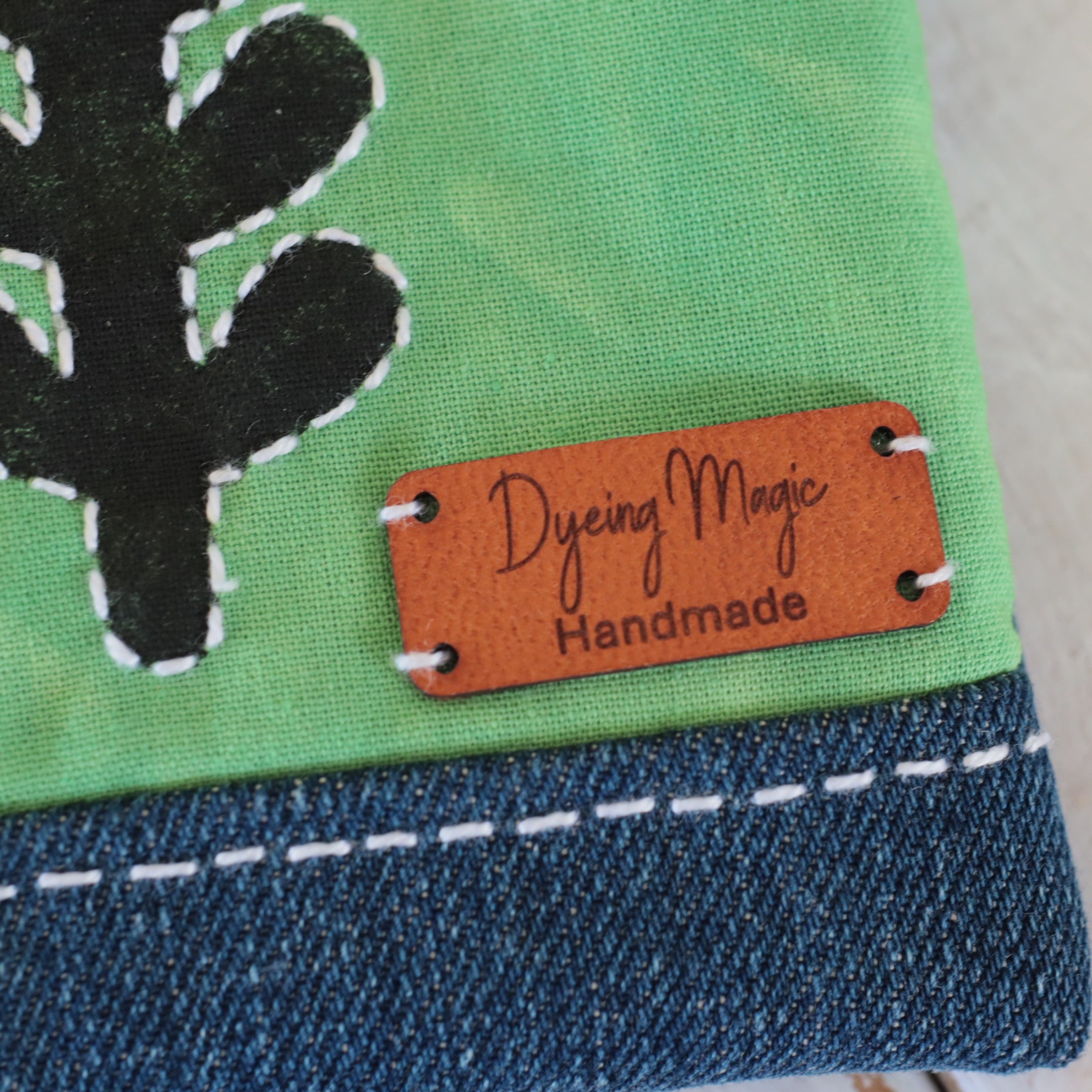 Had Dyed Block Printed Phone pouches, Crossbody Phone bags