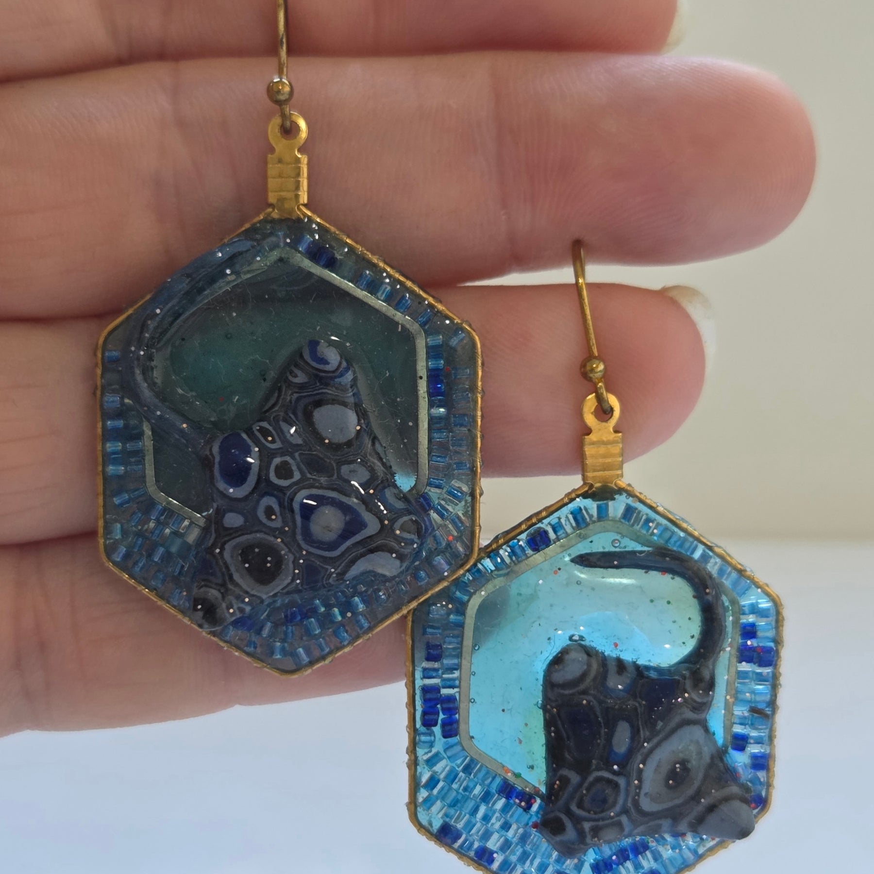 Ocean Jewel Stingray Earrings