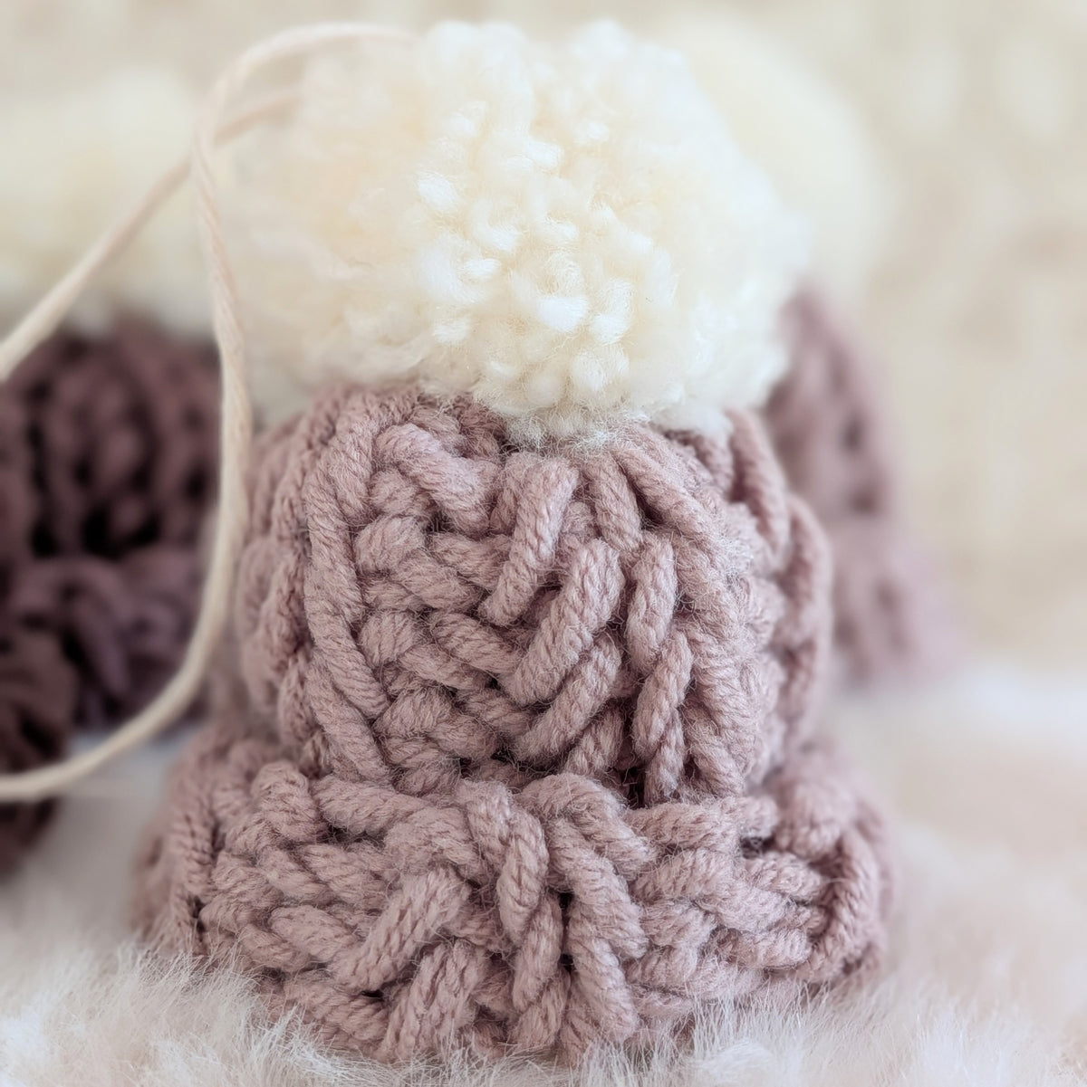 Christmas Mini Beanie Decoration Set of 6