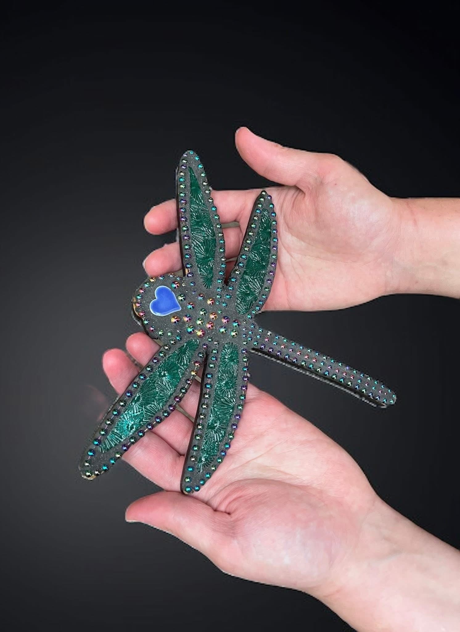 Mosaic Dragonfly Wall Hanging.