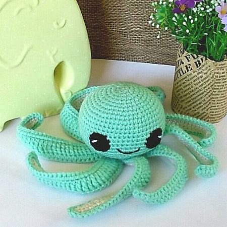 Cute Crochet Baby Octopus