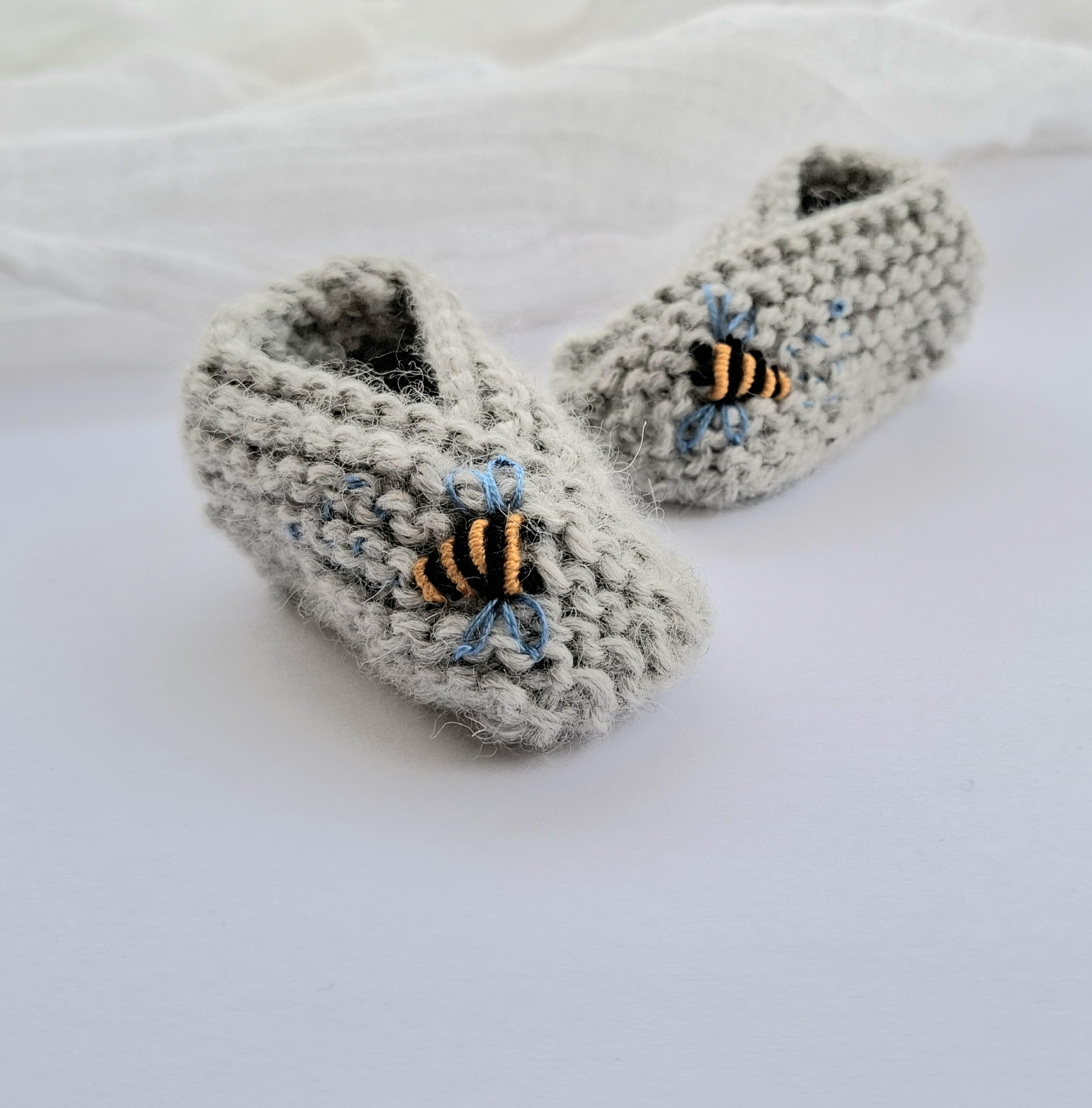 Baby Booties Australian Alpaca Newborn Gift Baby Boy
