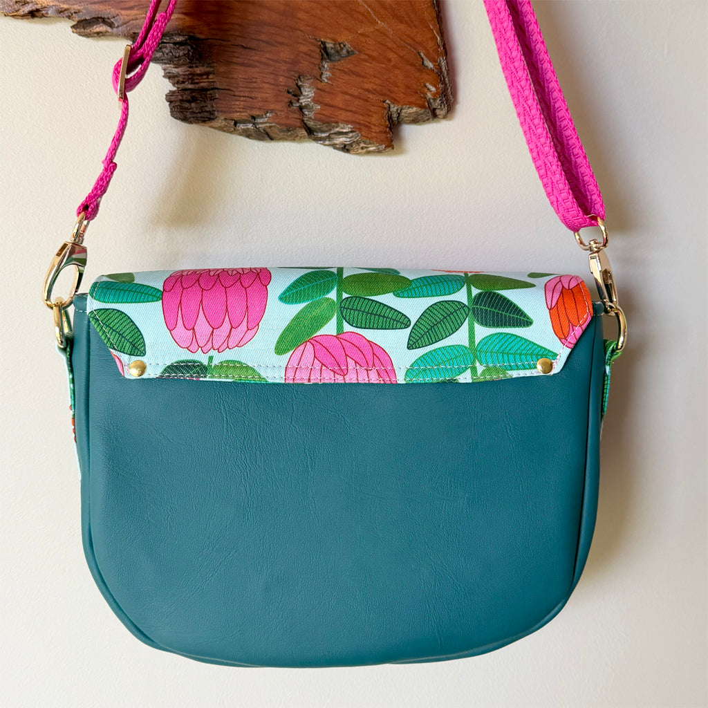 Handmade crossbody bag | Colourful & Floral | Unique