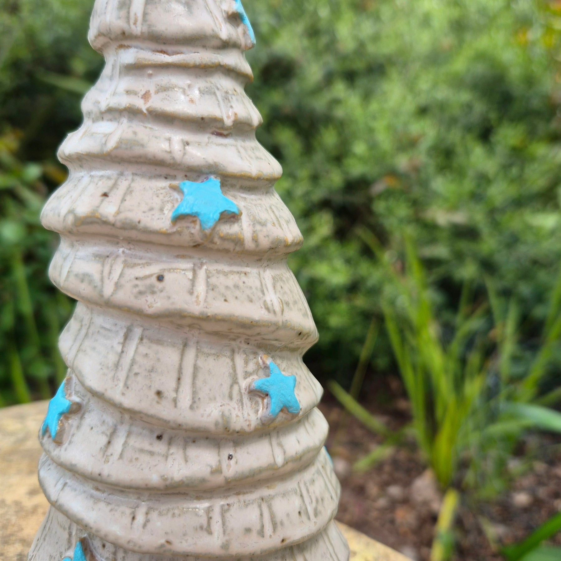 Ceramic Xmas Tree - Bluebird of Happiness
