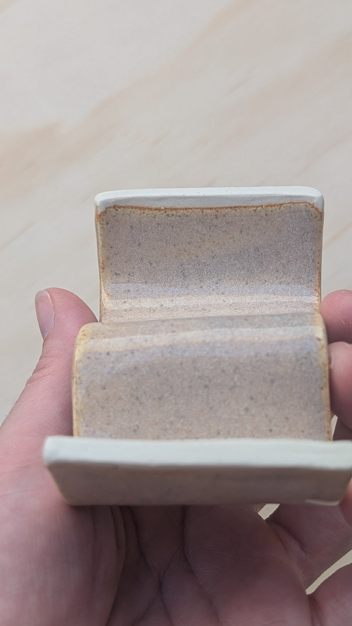 SECOND Sand and Tan - Menstrual Cup Drying Rack - Small