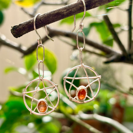 Sun-stone Sun-catcher Earrings