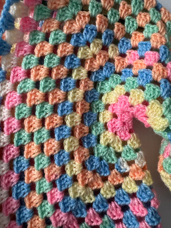 Crochet | Baby Jackets | Boys & Girls | Blue + Pink + Rainbow Options
