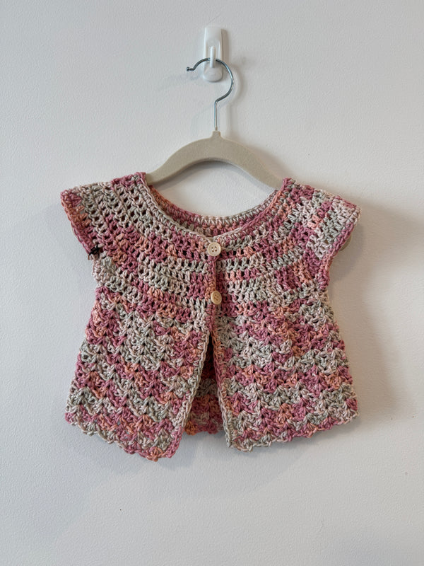 Crochet | Baby Jackets | Boys & Girls | Blue + Pink + Rainbow Options
